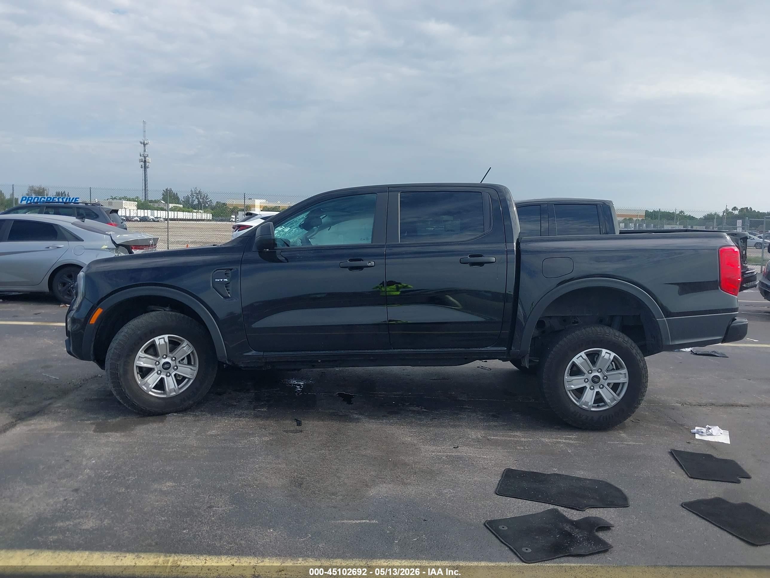 2025 Ford Ranger Xl Черный vin: 1FTER4BH9SLE61169