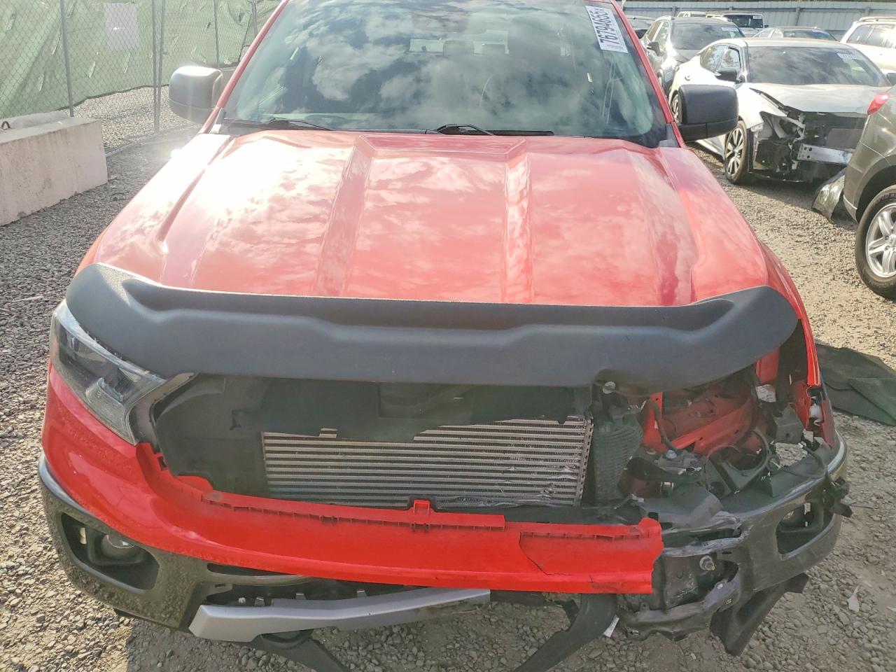 2020 Ford Ranger Xl Red vin: 1FTER4EH2LLA60785