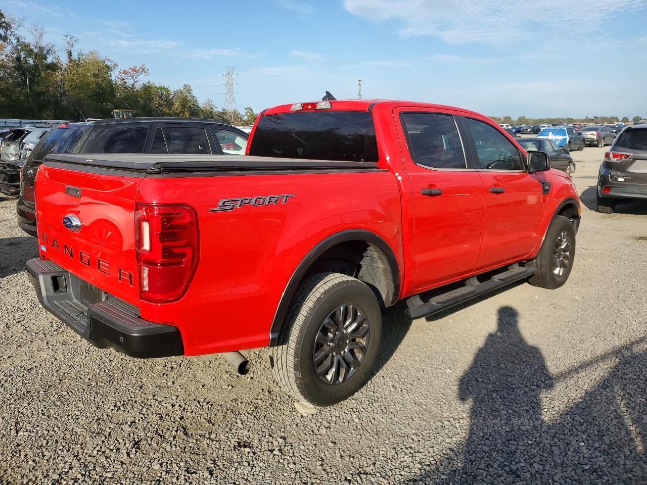 2020 Ford Ranger Xl Red vin: 1FTER4EH2LLA60785