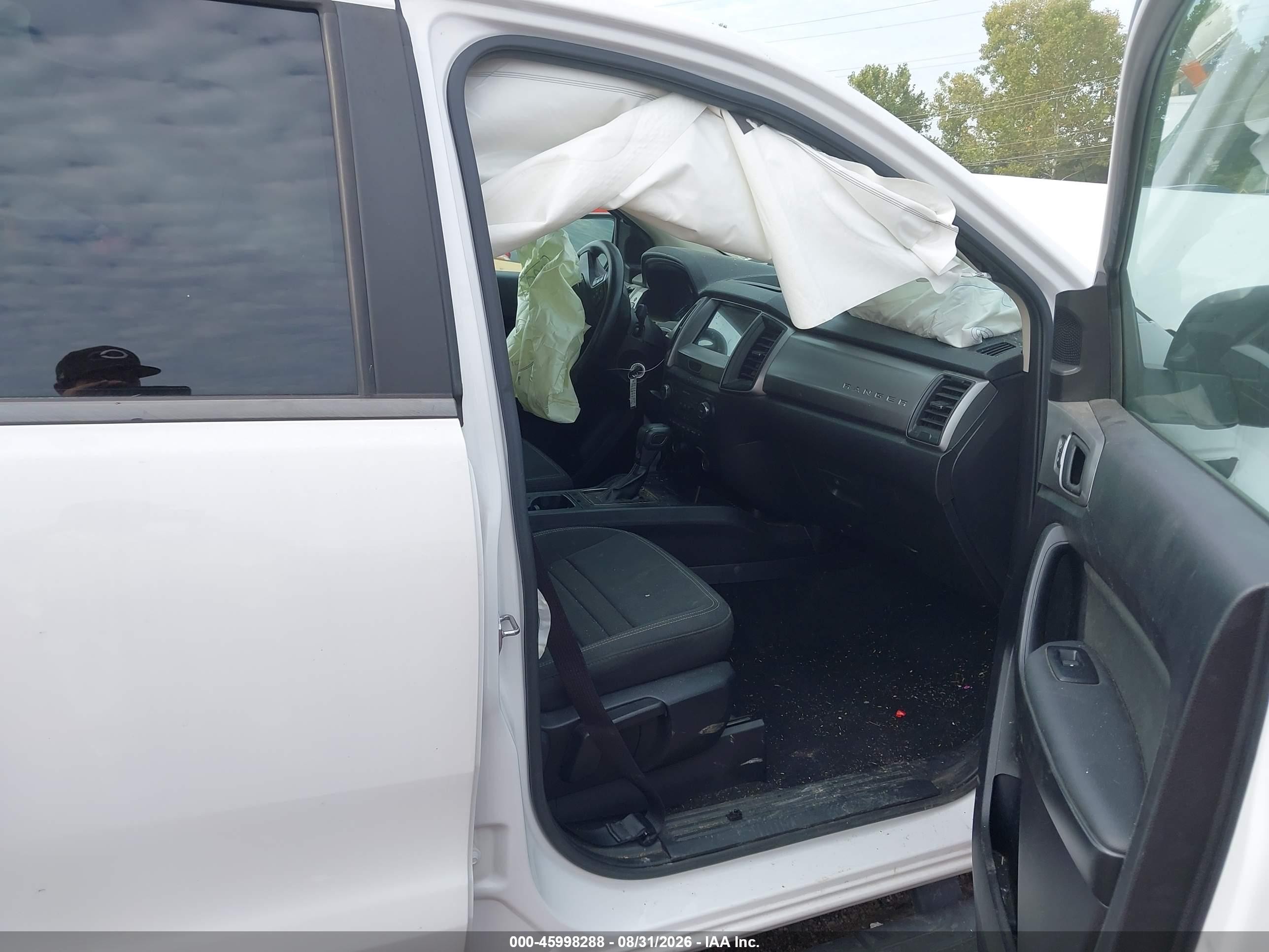2021 Ford Ranger Xl White vin: 1FTER4EH2MLD03593