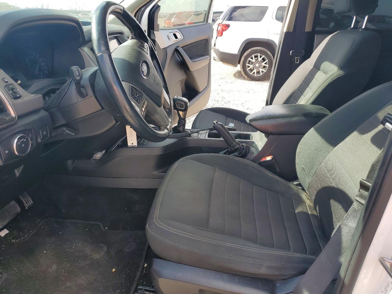2019 Ford Ranger Xl White vin: 1FTER4EH4KLA15233