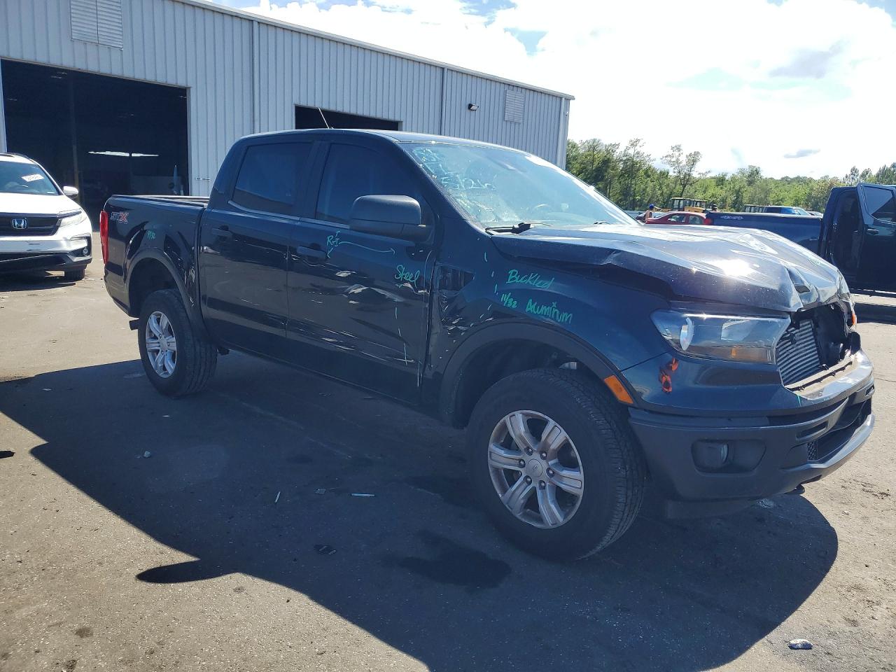 2019 Ford Ranger Xl Black vin: 1FTER4EH6KLA66152