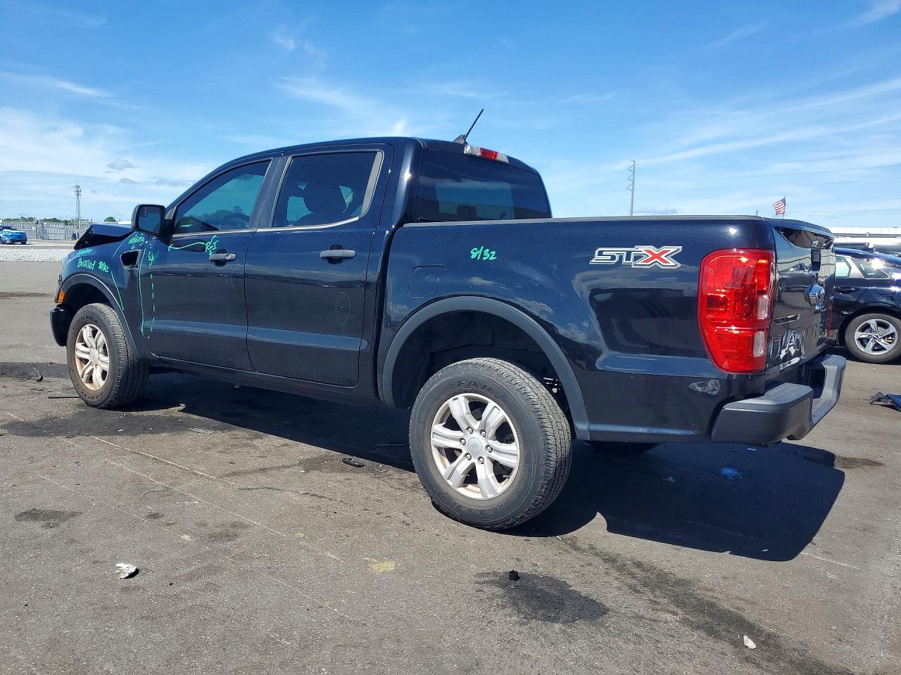 2019 Ford Ranger Xl Black vin: 1FTER4EH6KLA66152