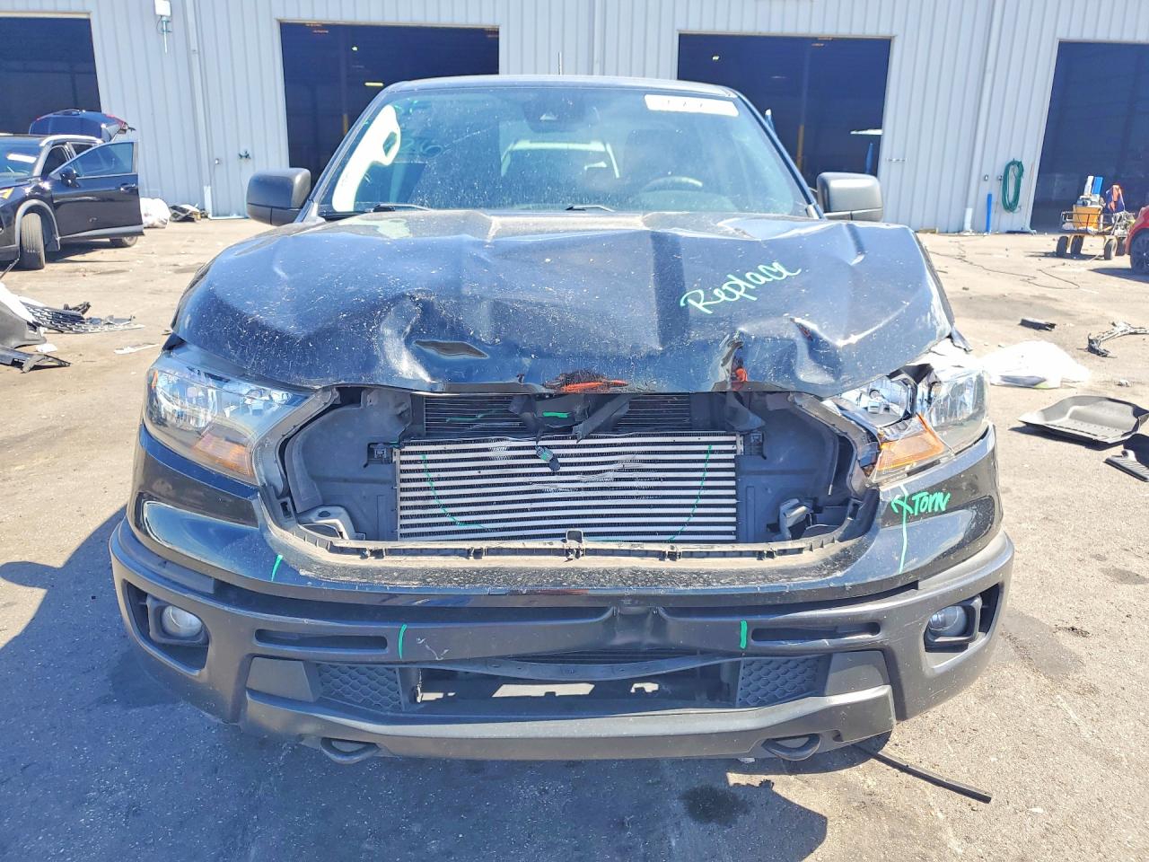 2019 Ford Ranger Xl Black vin: 1FTER4EH6KLA66152