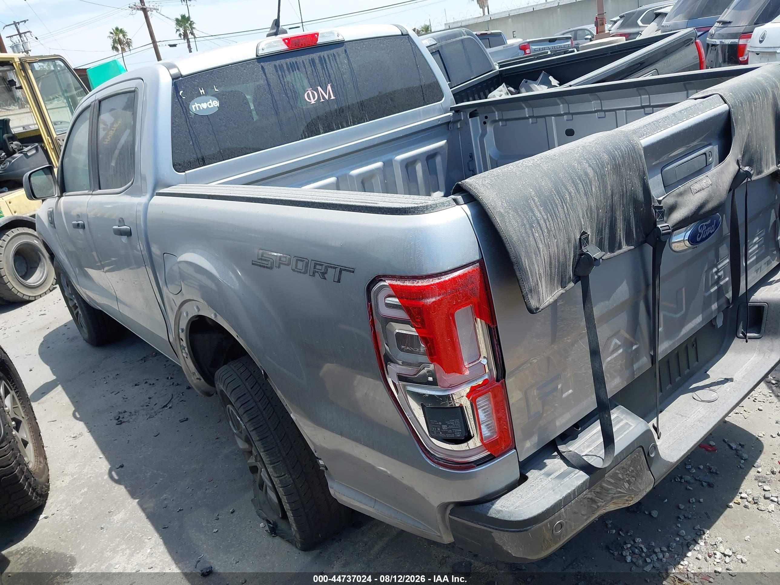 2020 Ford Ranger Xlt Silver vin: 1FTER4EH6LLA51457