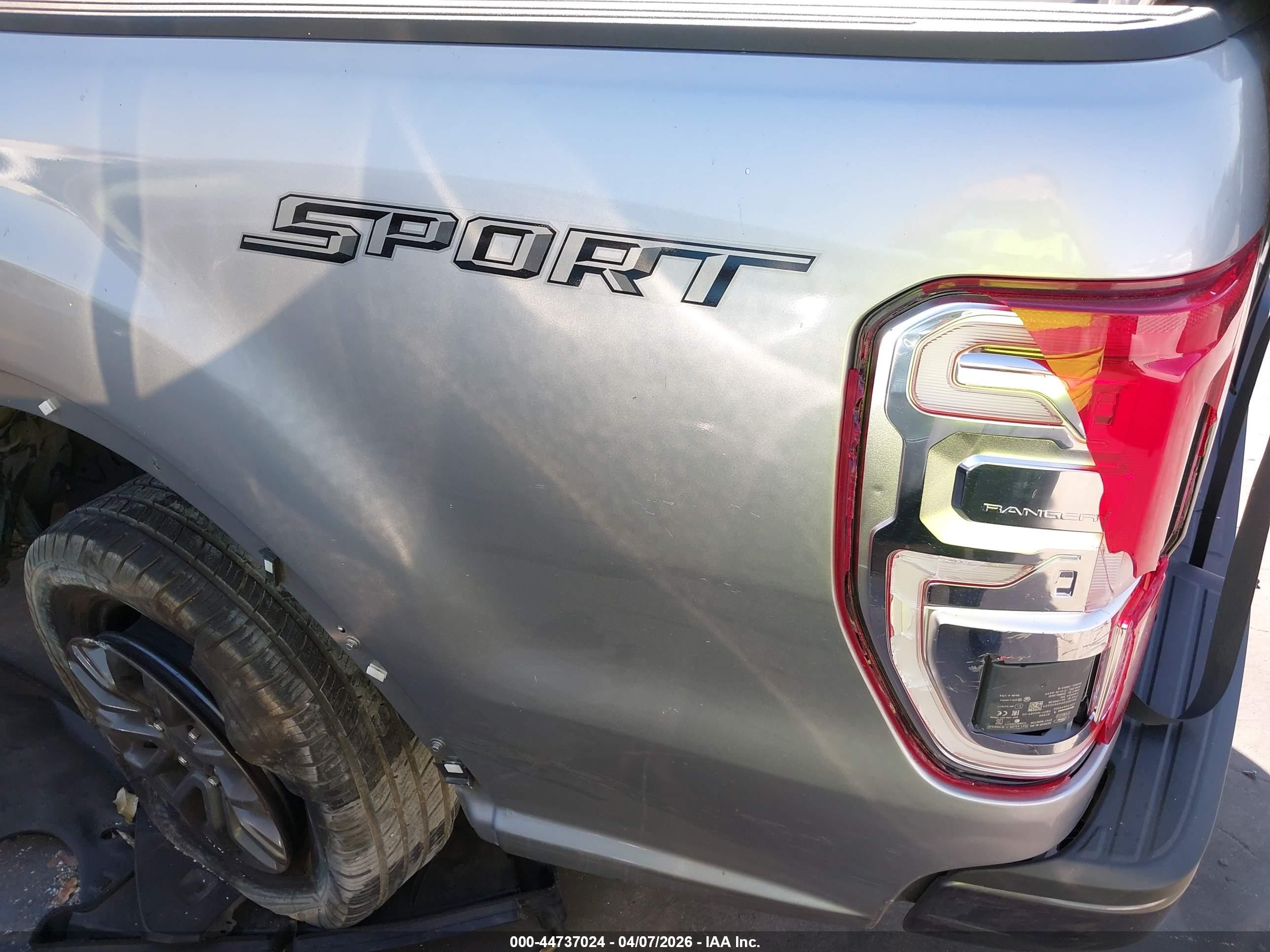2020 Ford Ranger Xlt Silver vin: 1FTER4EH6LLA51457