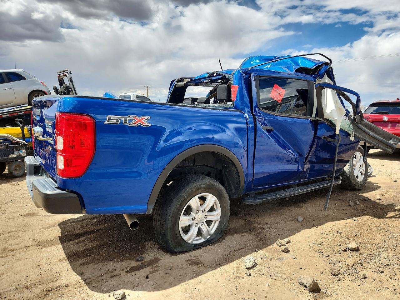 2019 Ford Ranger Xl Blue vin: 1FTER4EH7KLA49358