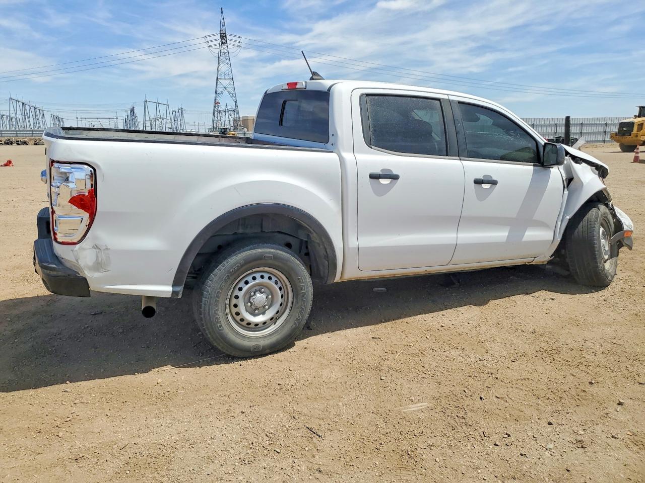 2020 Ford Ranger Lariat Superc White vin: 1FTER4EH7LLA52763