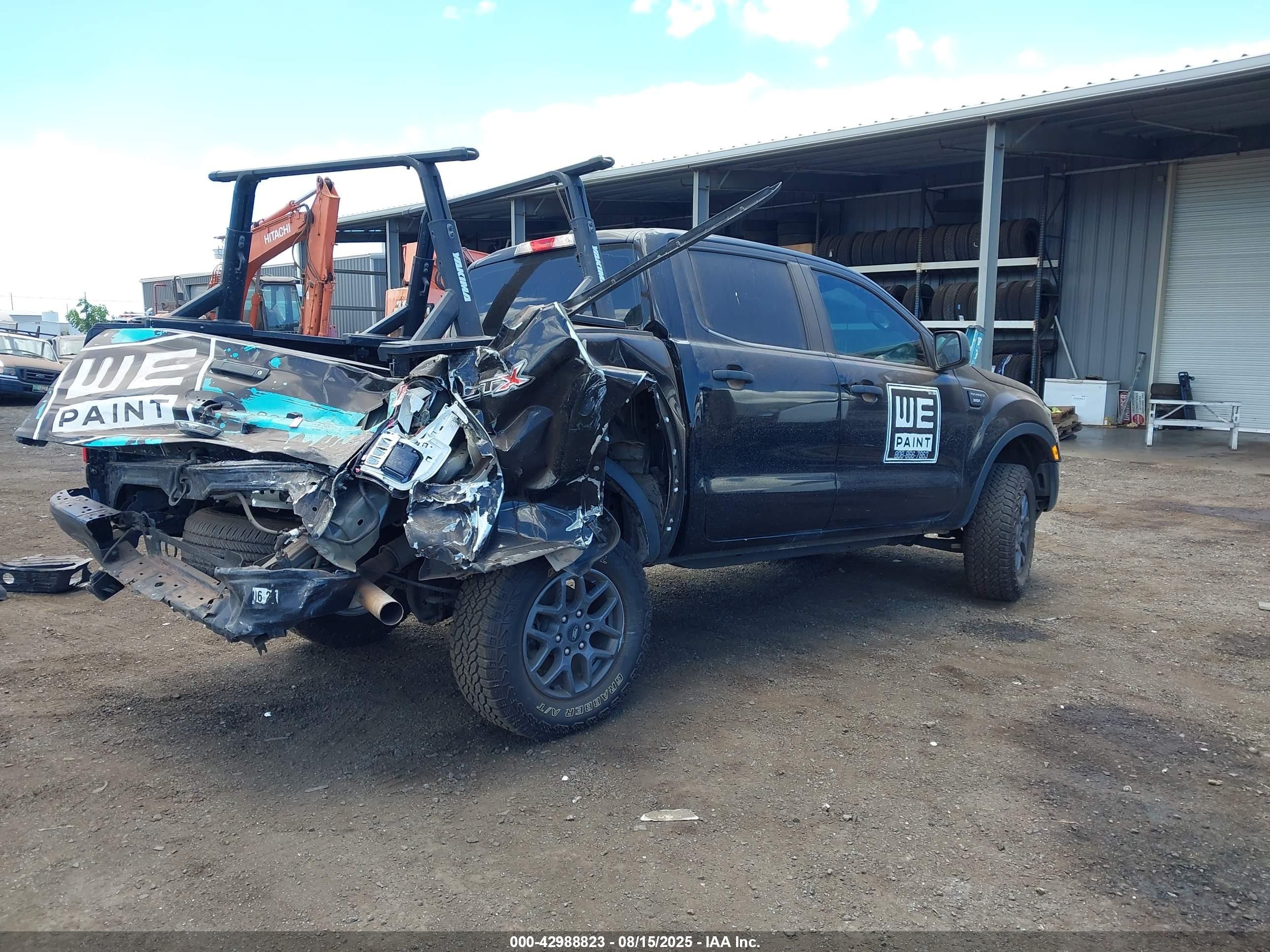2021 Ford Ranger Xl Black vin: 1FTER4EH7MLD41465