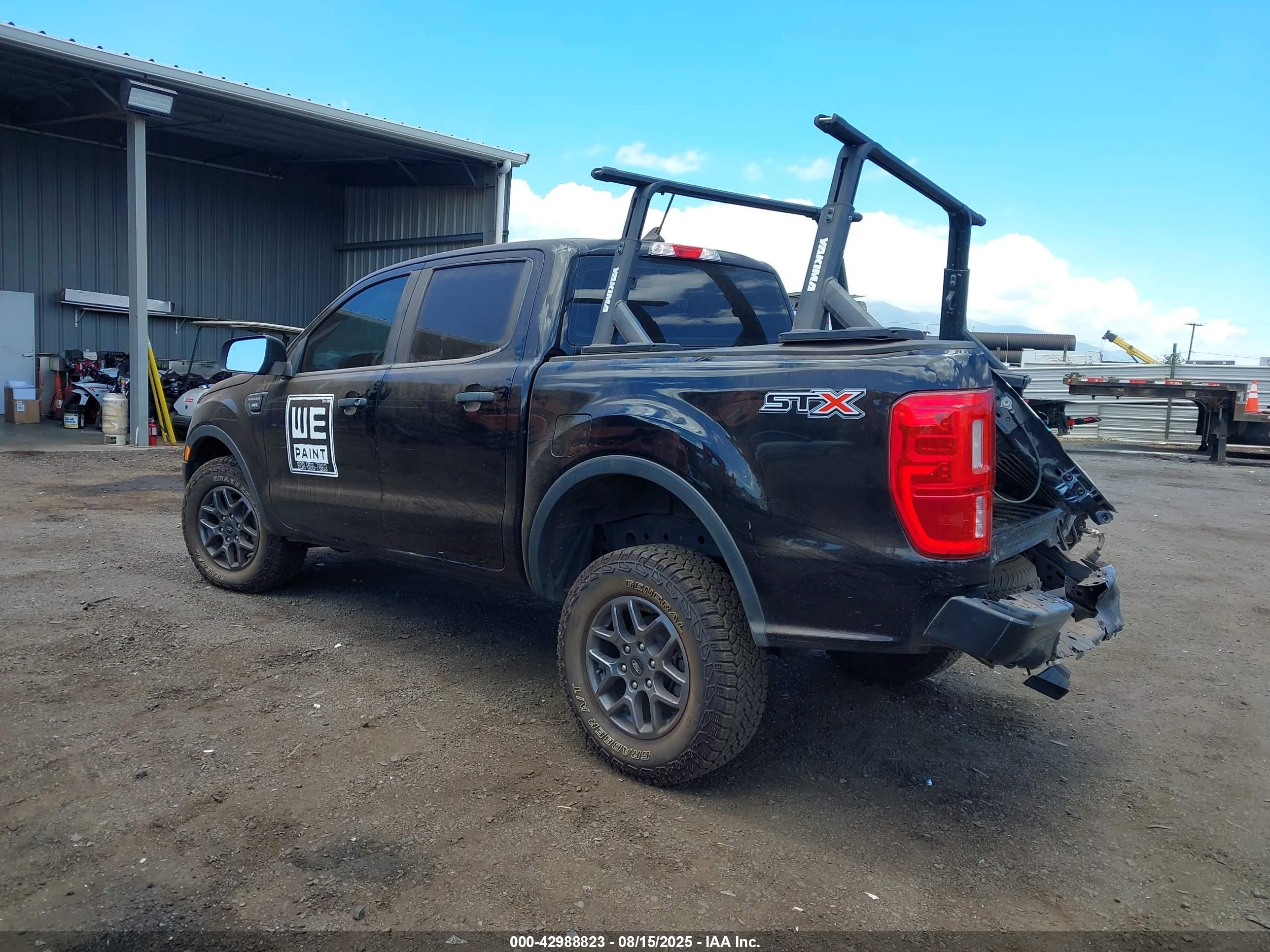 2021 Ford Ranger Xl Black vin: 1FTER4EH7MLD41465