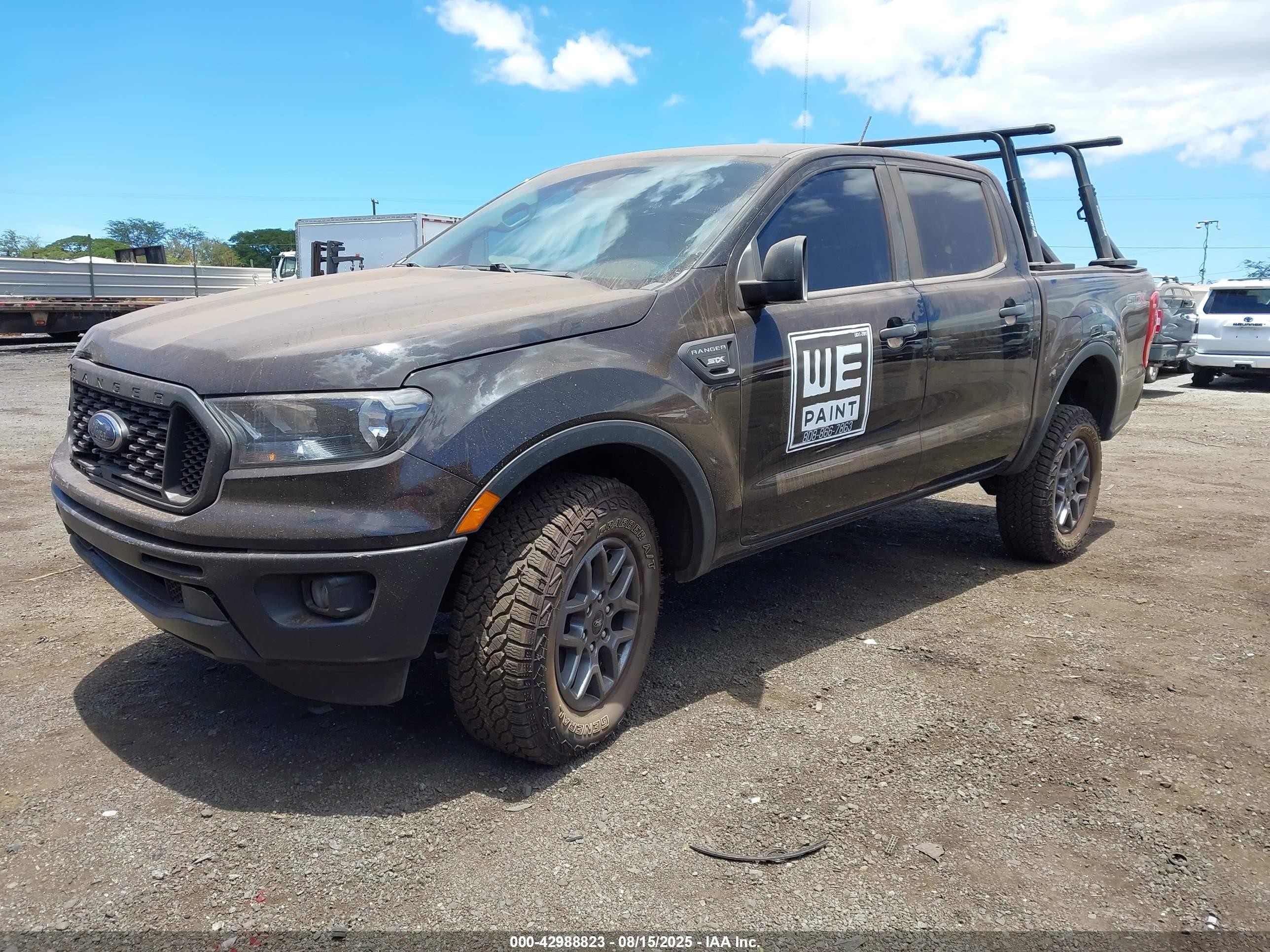 2021 Ford Ranger Xl Black vin: 1FTER4EH7MLD41465