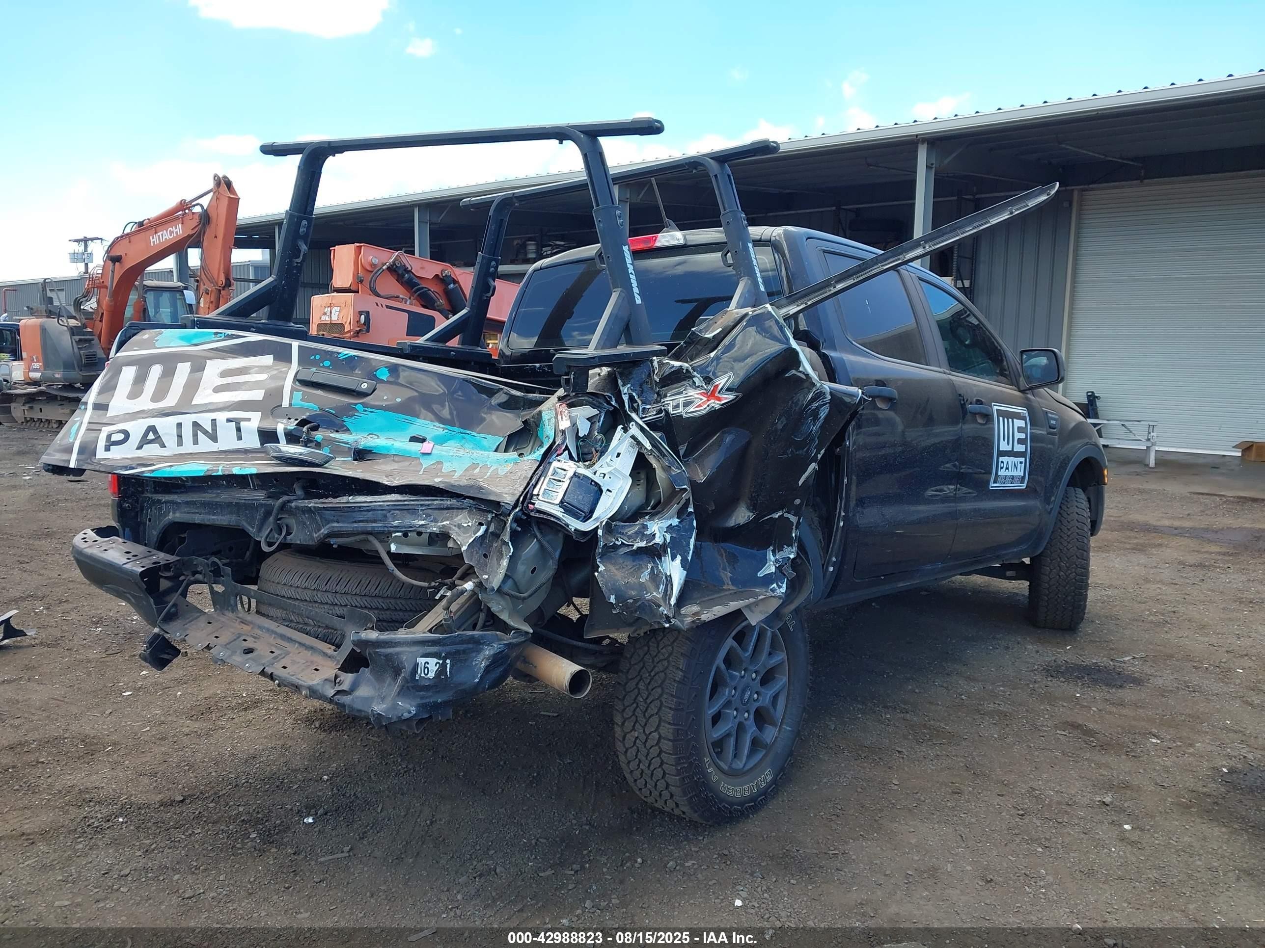 2021 Ford Ranger Xl Black vin: 1FTER4EH7MLD41465