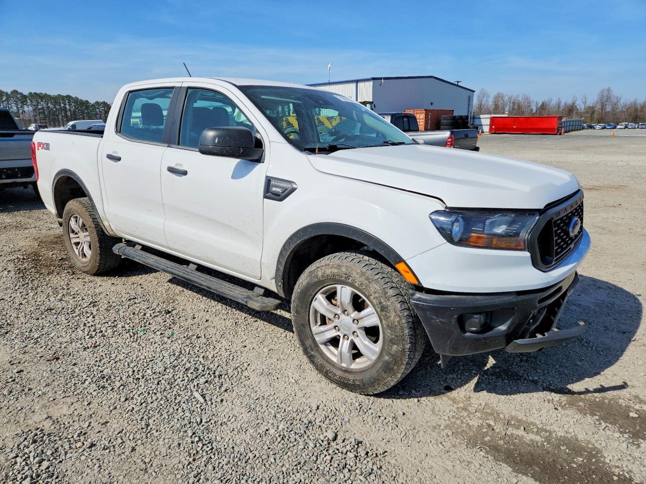 2020 Ford Ranger Xl White vin: 1FTER4EH8LLA11168