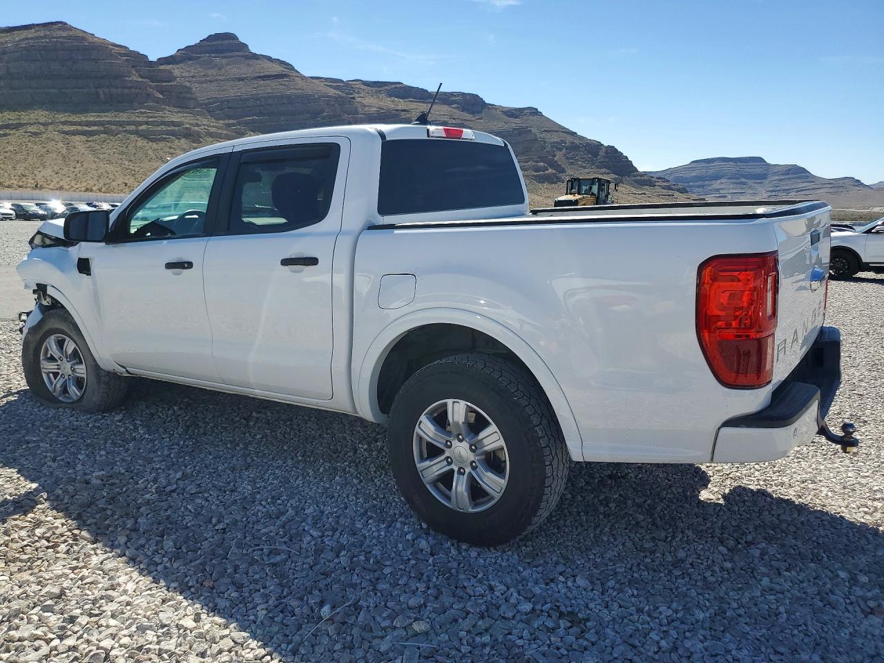 2021 Ford Ranger Xl White vin: 1FTER4EHXMLD07312