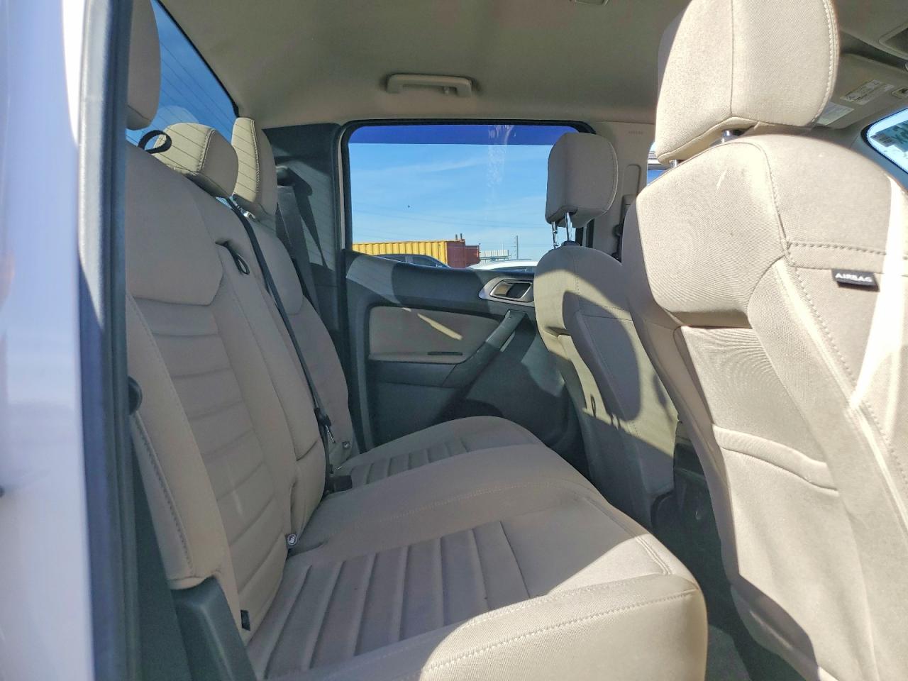 2021 Ford Ranger Xl White vin: 1FTER4EHXMLD07312