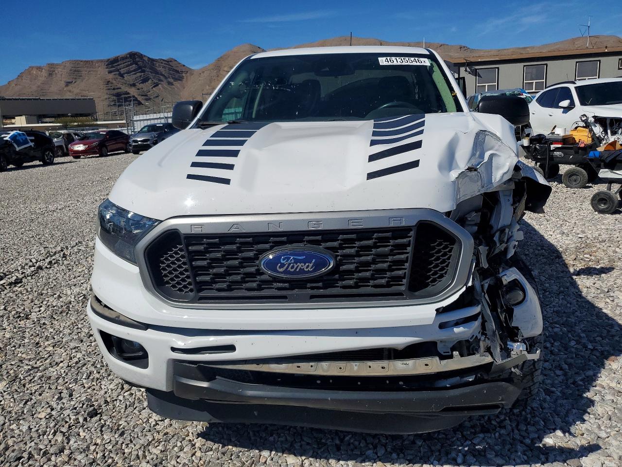 2021 Ford Ranger Xl White vin: 1FTER4EHXMLD07312