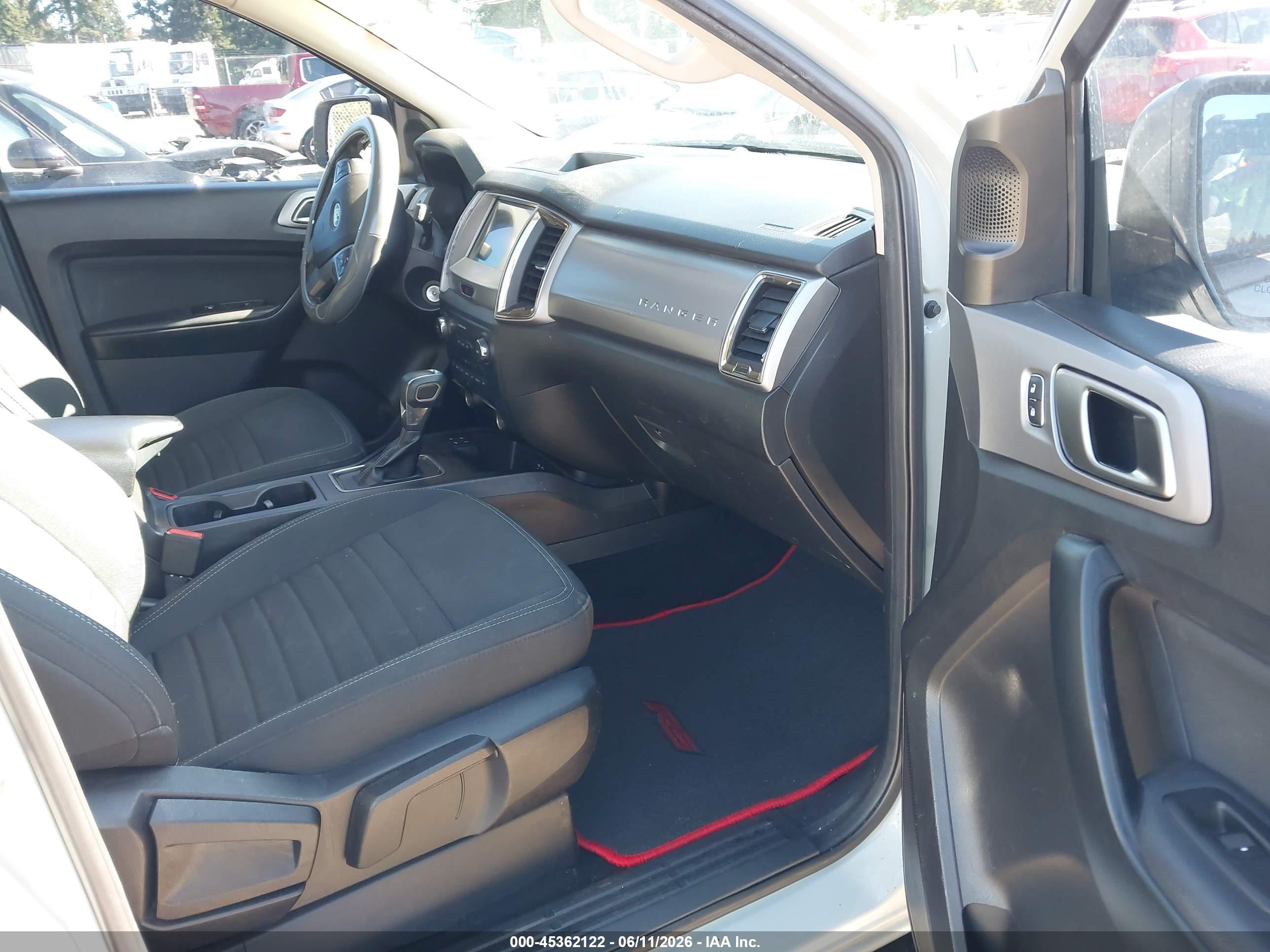 2021 Ford Ranger Xlt Gray vin: 1FTER4EHXMLD49172