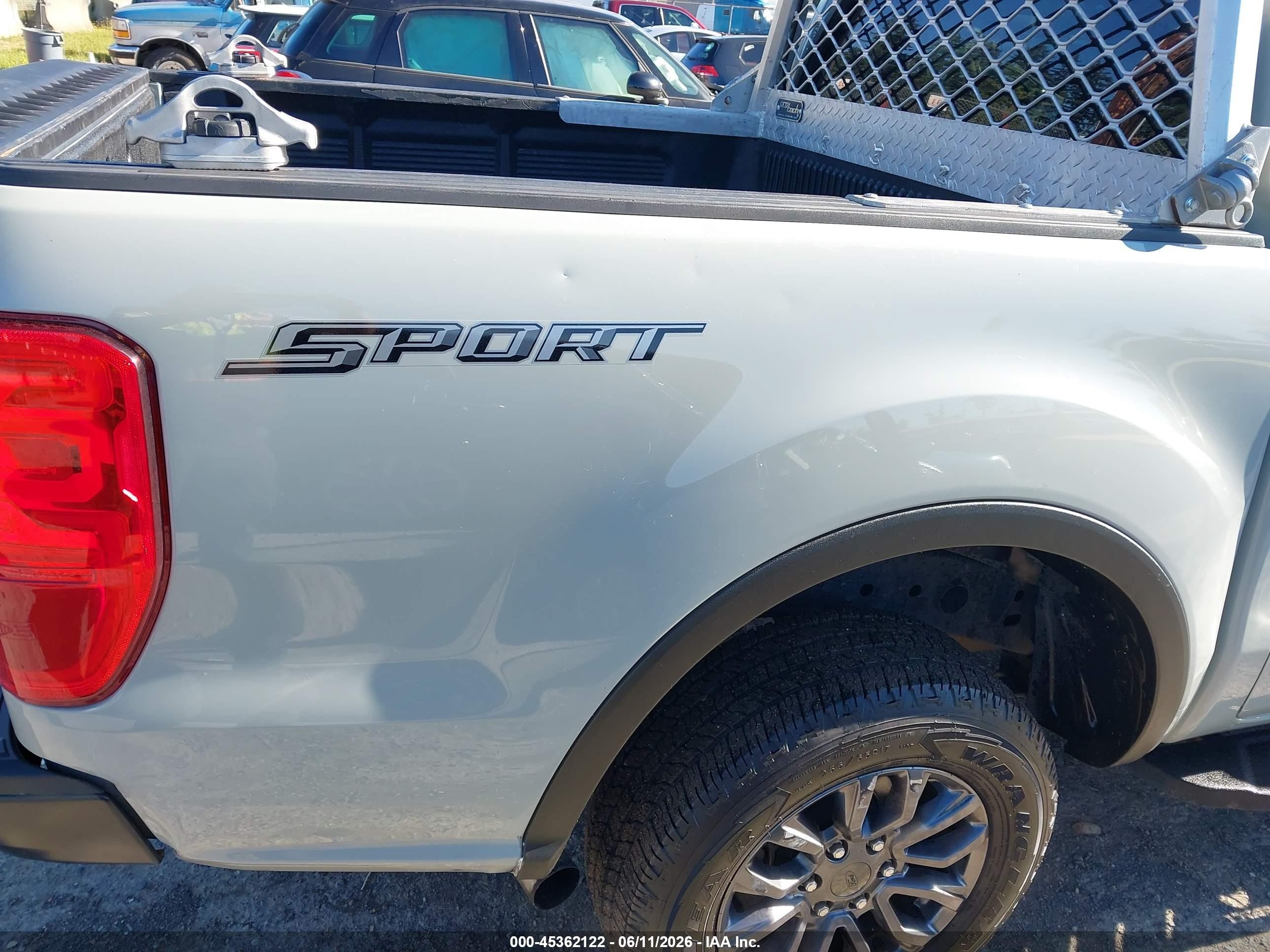 2021 Ford Ranger Xlt Gray vin: 1FTER4EHXMLD49172