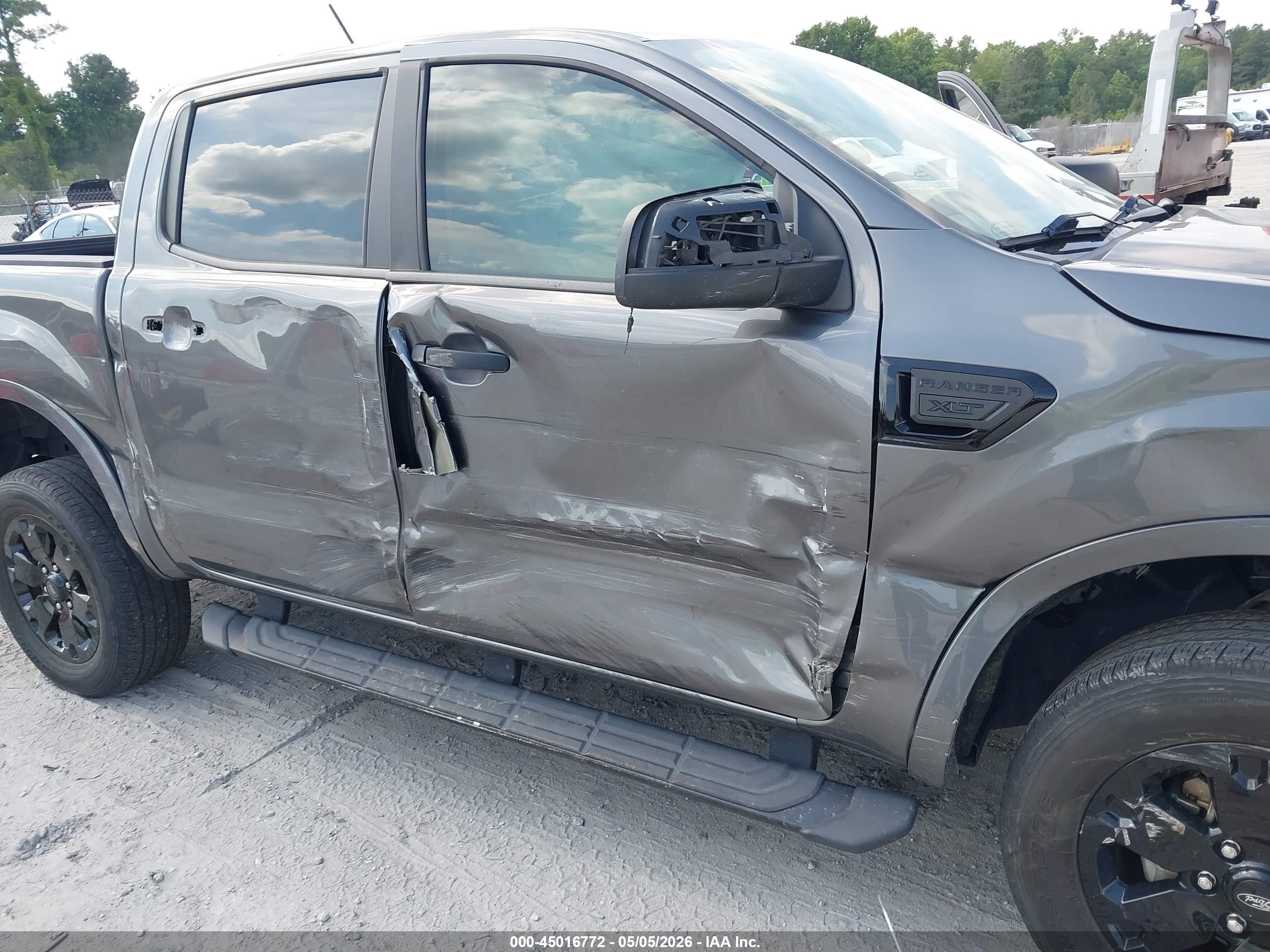 2021 Ford Ranger Xlt Gray vin: 1FTER4EHXMLD81779