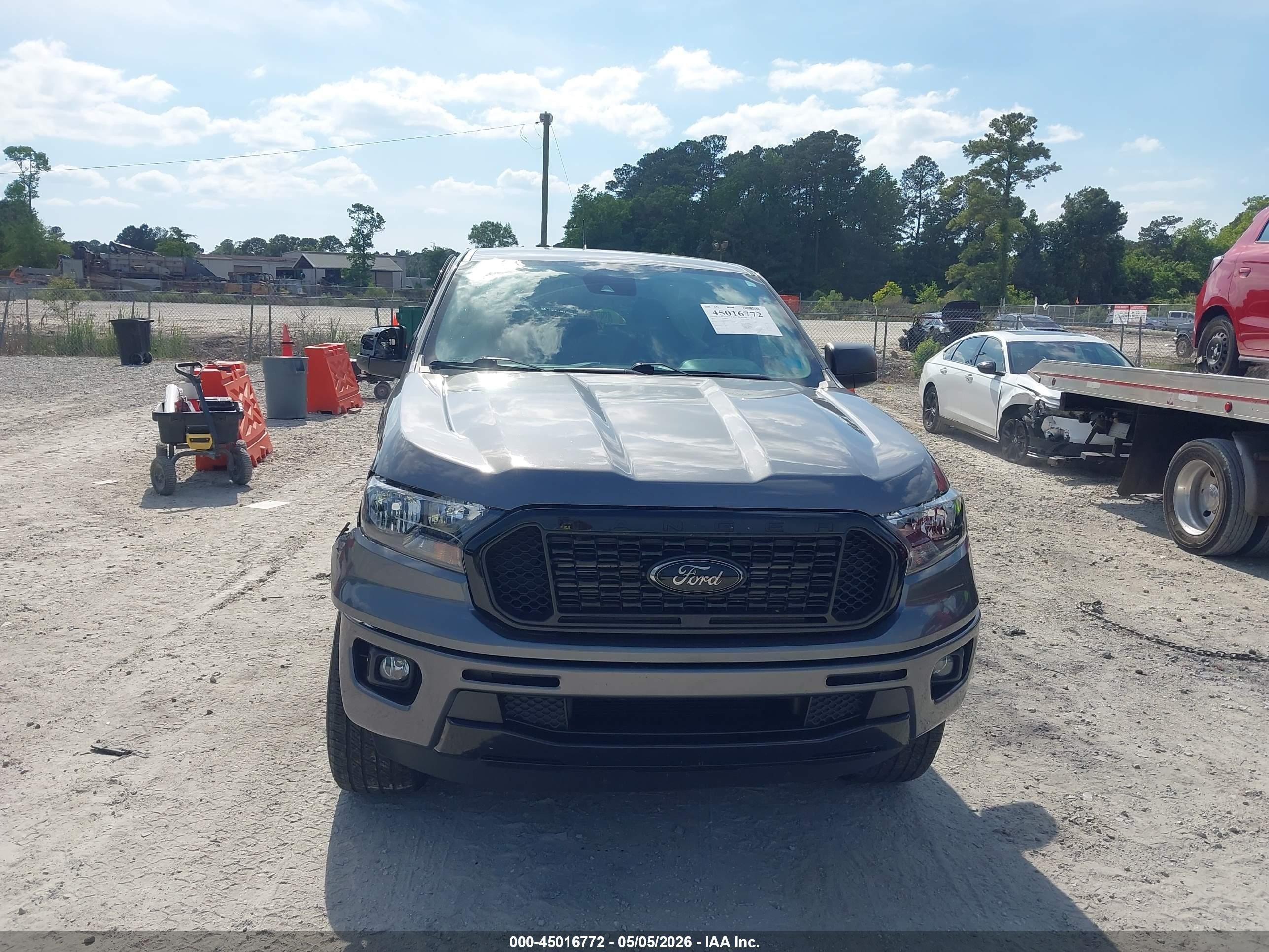 2021 Ford Ranger Xlt Gray vin: 1FTER4EHXMLD81779