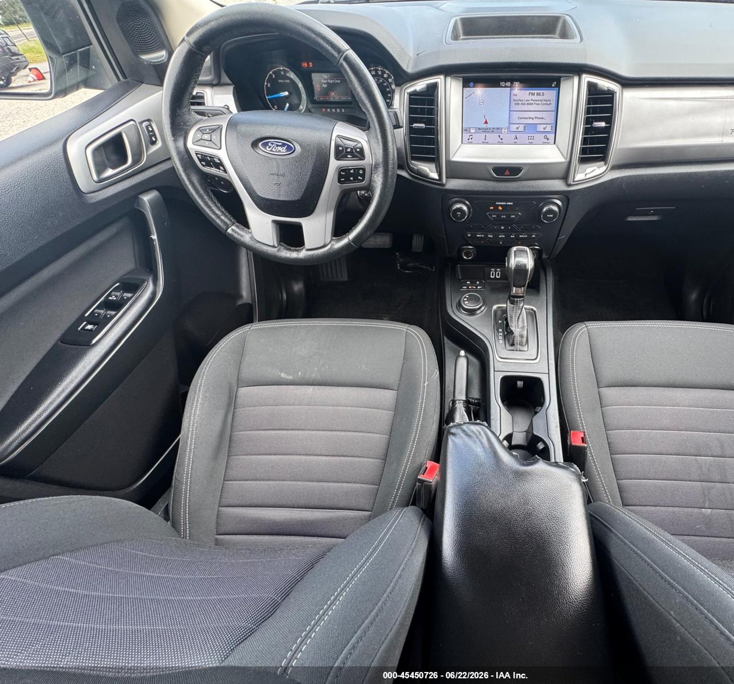 2019 Ford Ranger Xlt Gray vin: 1FTER4FH0KLA36031