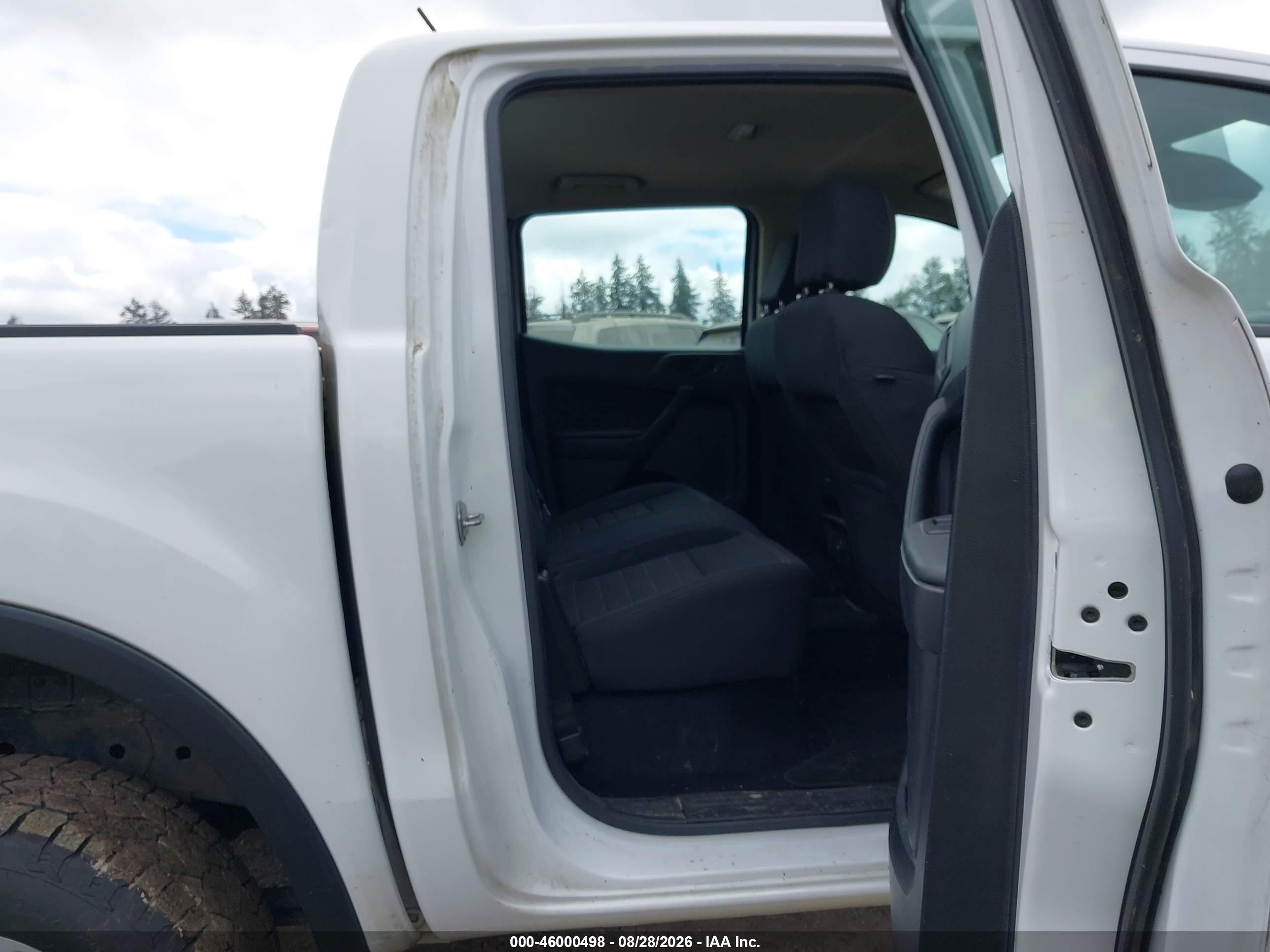 2019 Ford Ranger Xl White vin: 1FTER4FH0KLA77131
