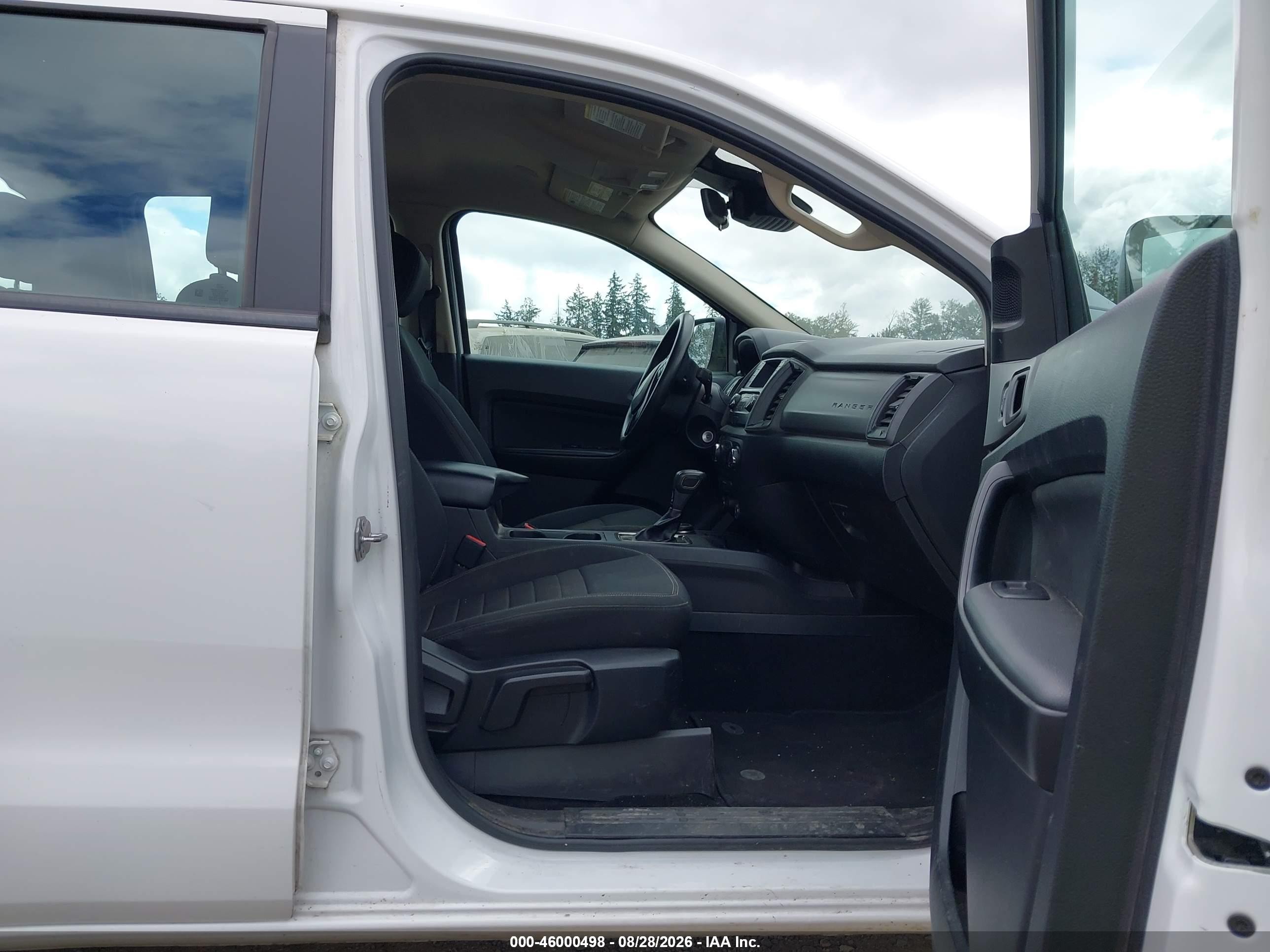 2019 Ford Ranger Xl White vin: 1FTER4FH0KLA77131