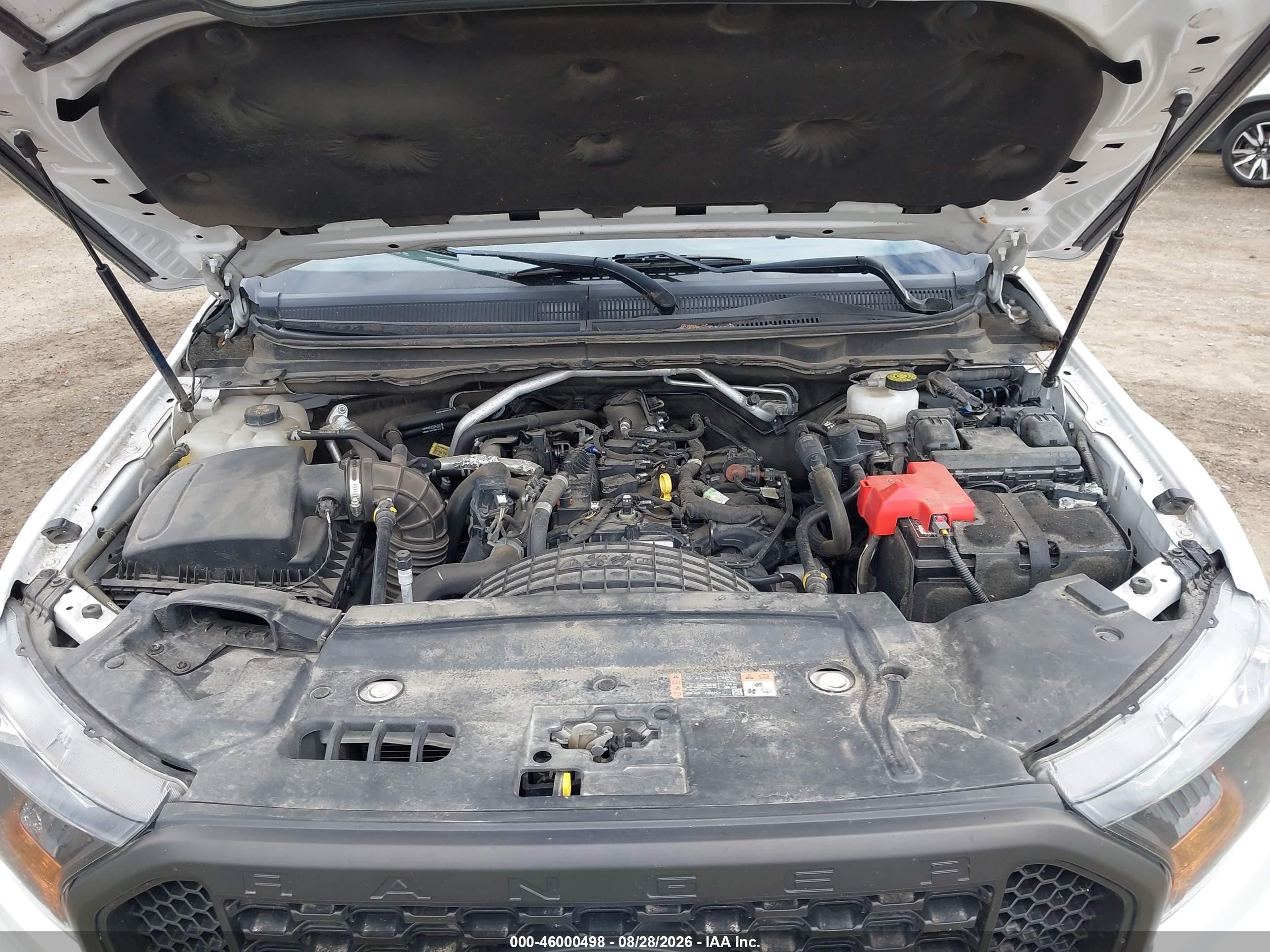 2019 Ford Ranger Xl White vin: 1FTER4FH0KLA77131