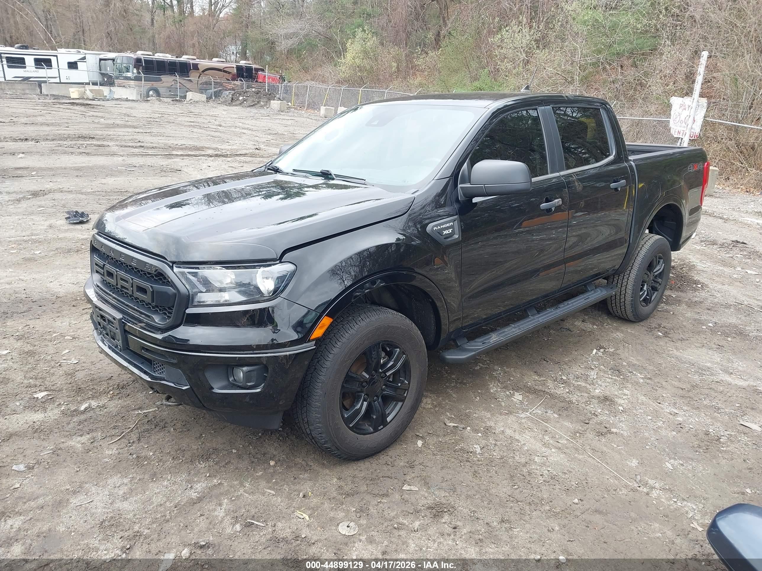 2021 Ford Ranger Xlt Black vin: 1FTER4FH0MLD89324