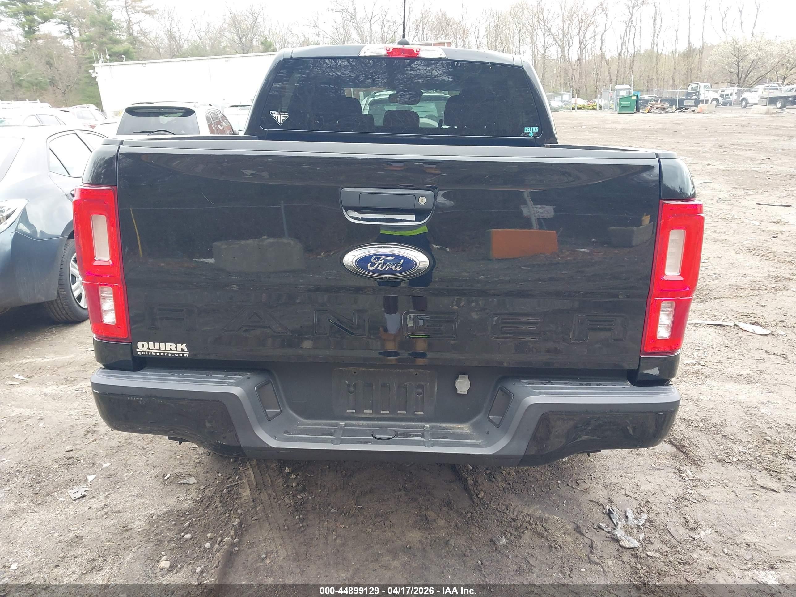2021 Ford Ranger Xlt Black vin: 1FTER4FH0MLD89324