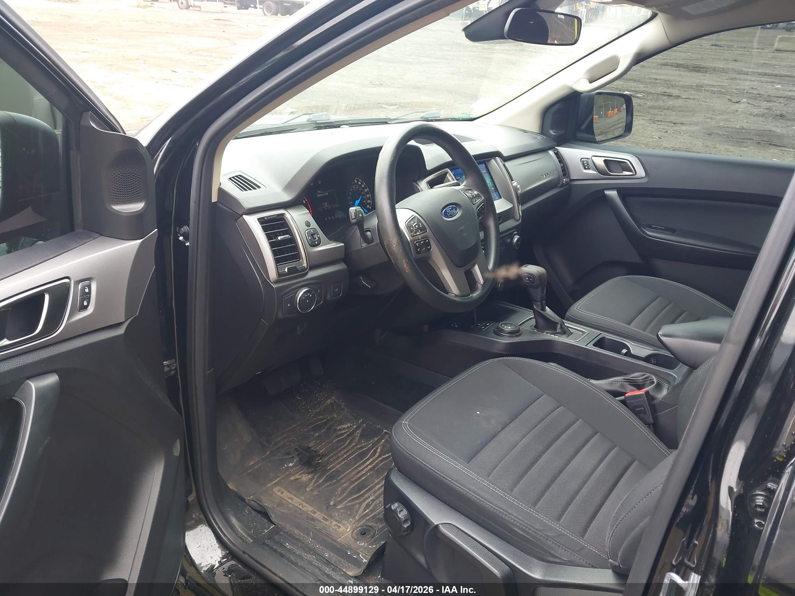 2021 Ford Ranger Xlt Black vin: 1FTER4FH0MLD89324