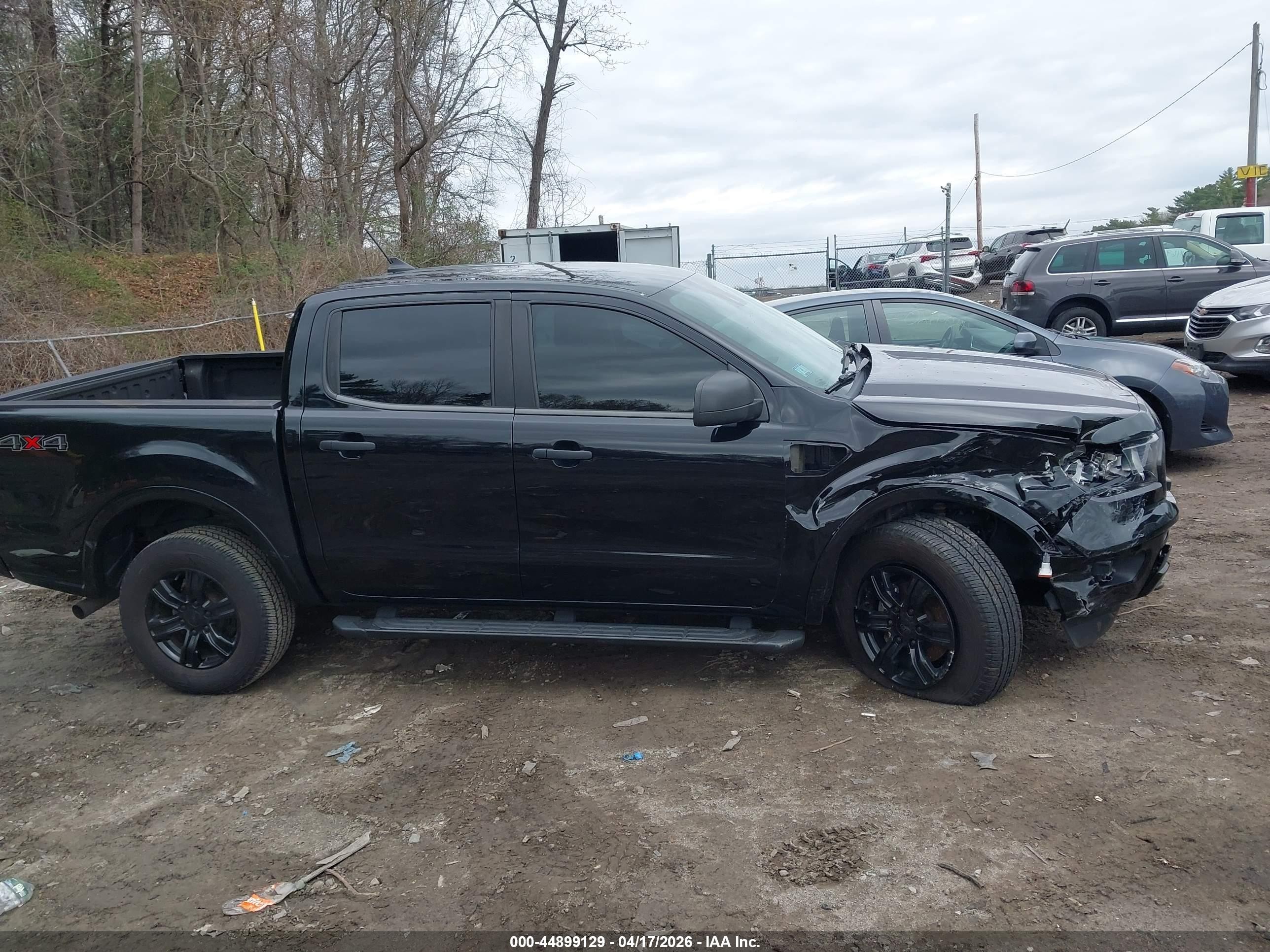 2021 Ford Ranger Xlt Black vin: 1FTER4FH0MLD89324