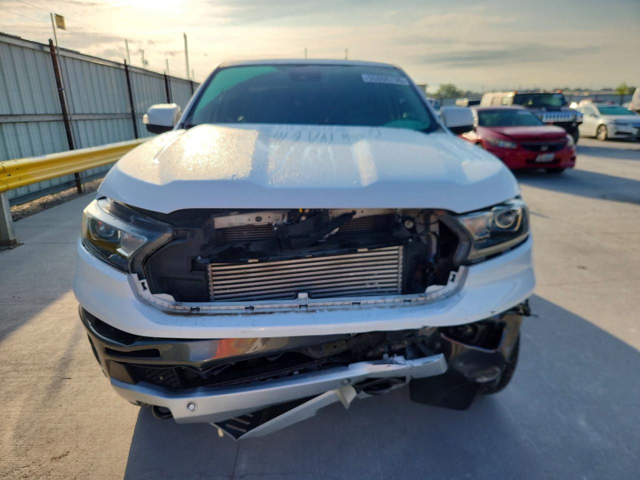 2022 Ford Ranger Xl White vin: 1FTER4FH0NLD22711
