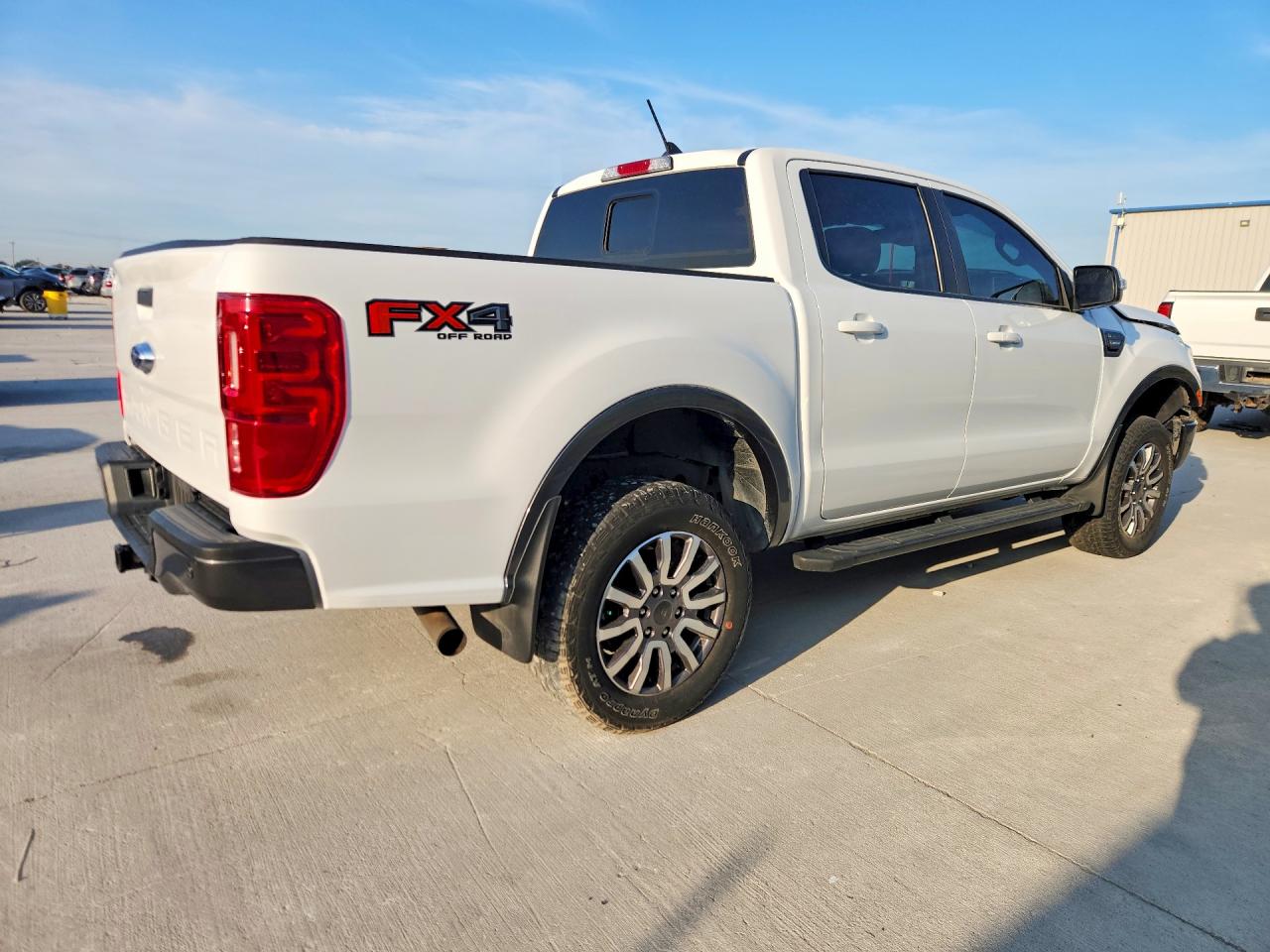 2022 Ford Ranger Xl White vin: 1FTER4FH0NLD22711