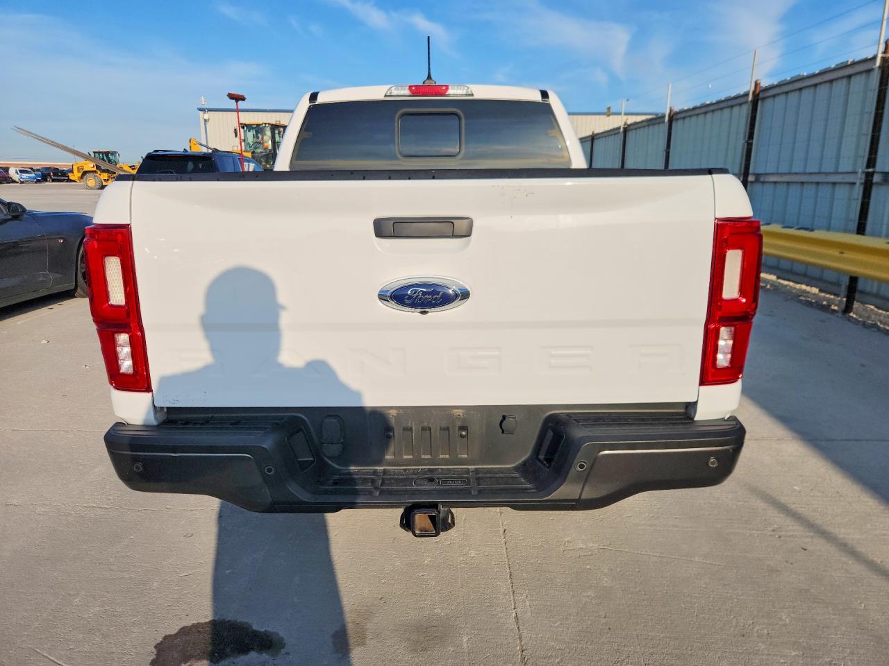 2022 Ford Ranger Xl White vin: 1FTER4FH0NLD22711