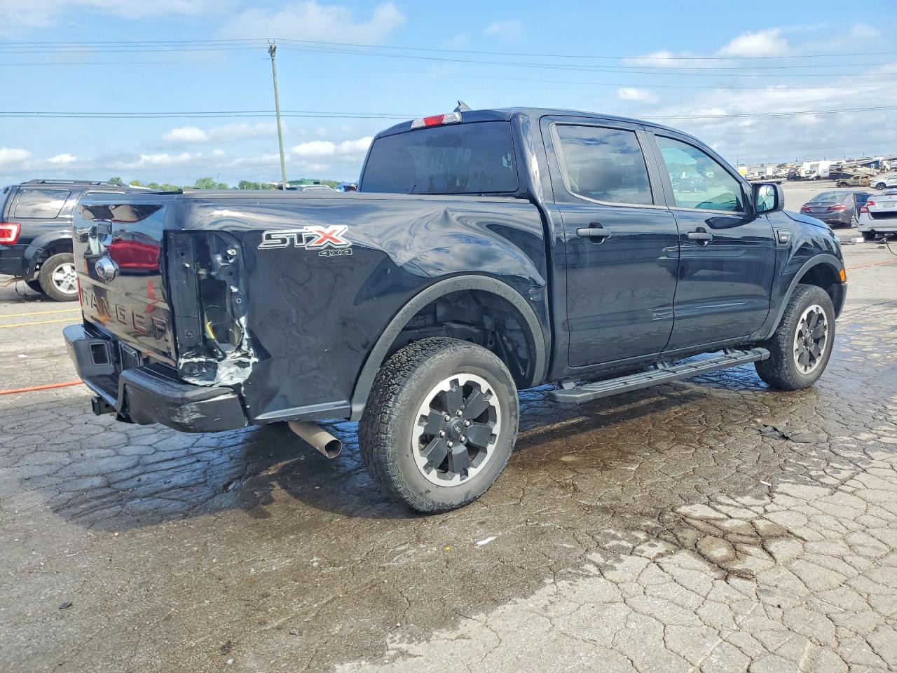 2021 Ford Ranger Xl Black vin: 1FTER4FH1MLD56865