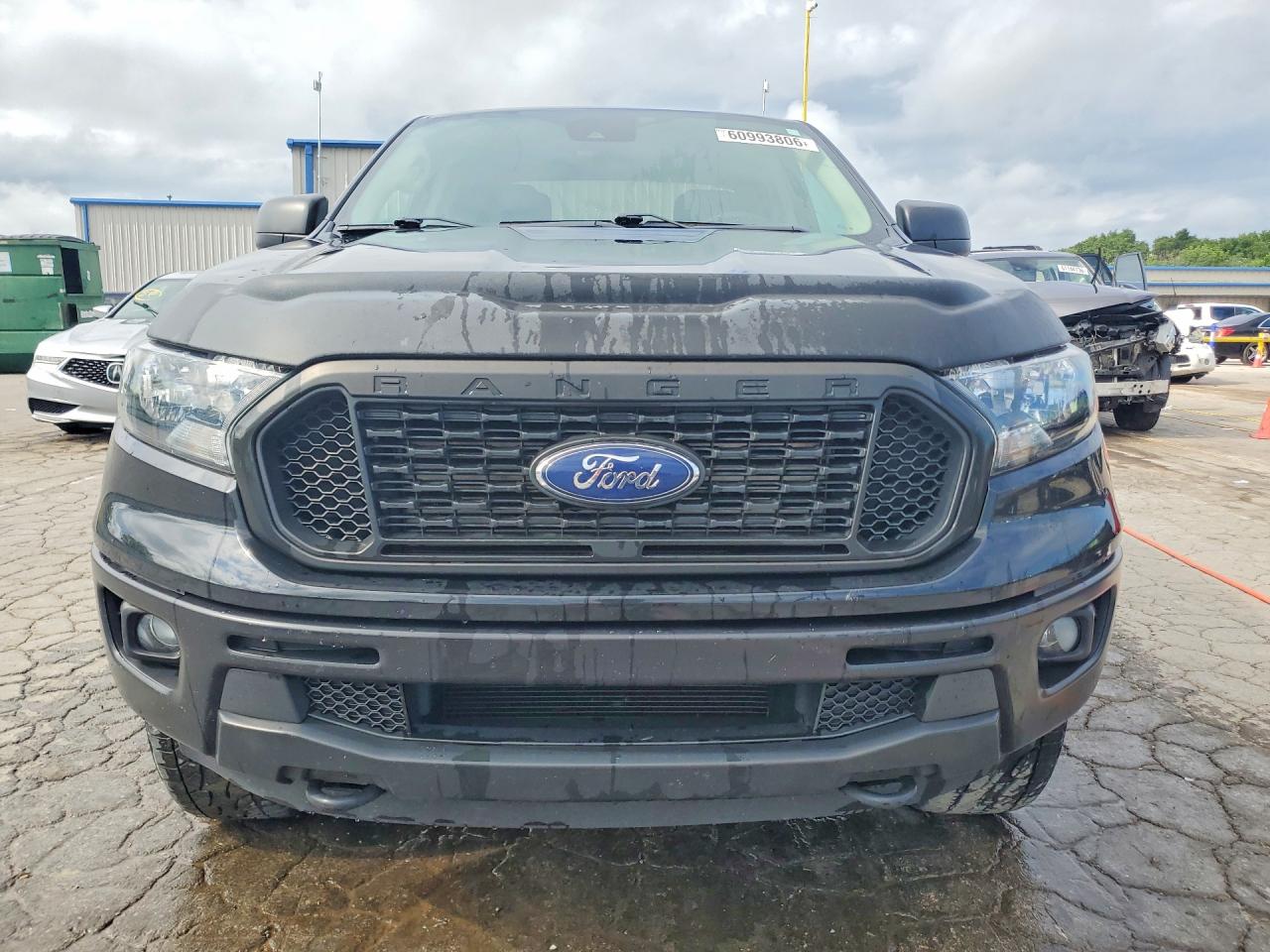2021 Ford Ranger Xl Black vin: 1FTER4FH1MLD56865