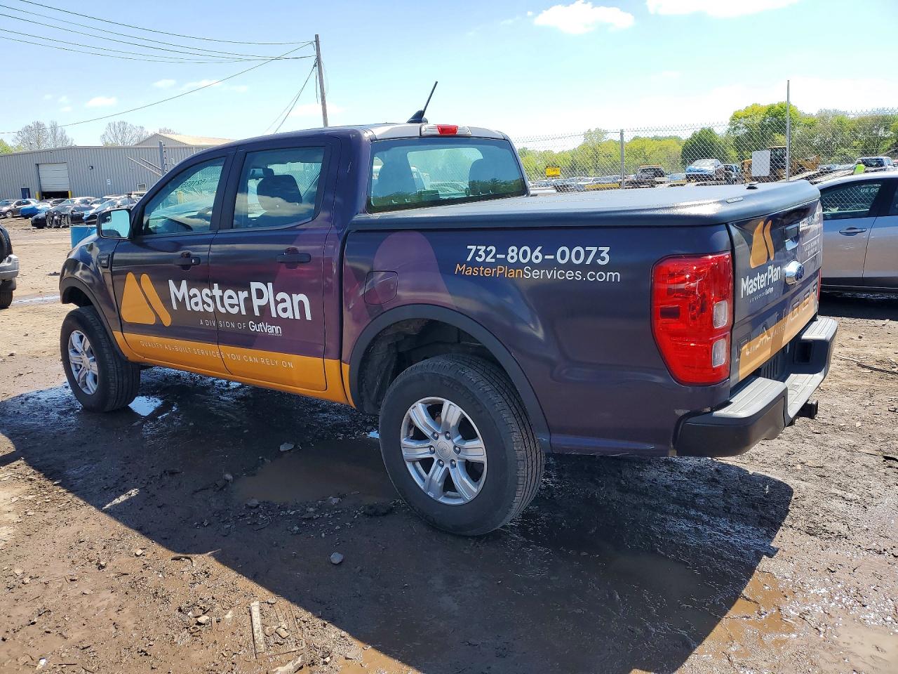 2021 Ford Ranger Xl/xlt/lariat Purple vin: 1FTER4FH1MLD90014