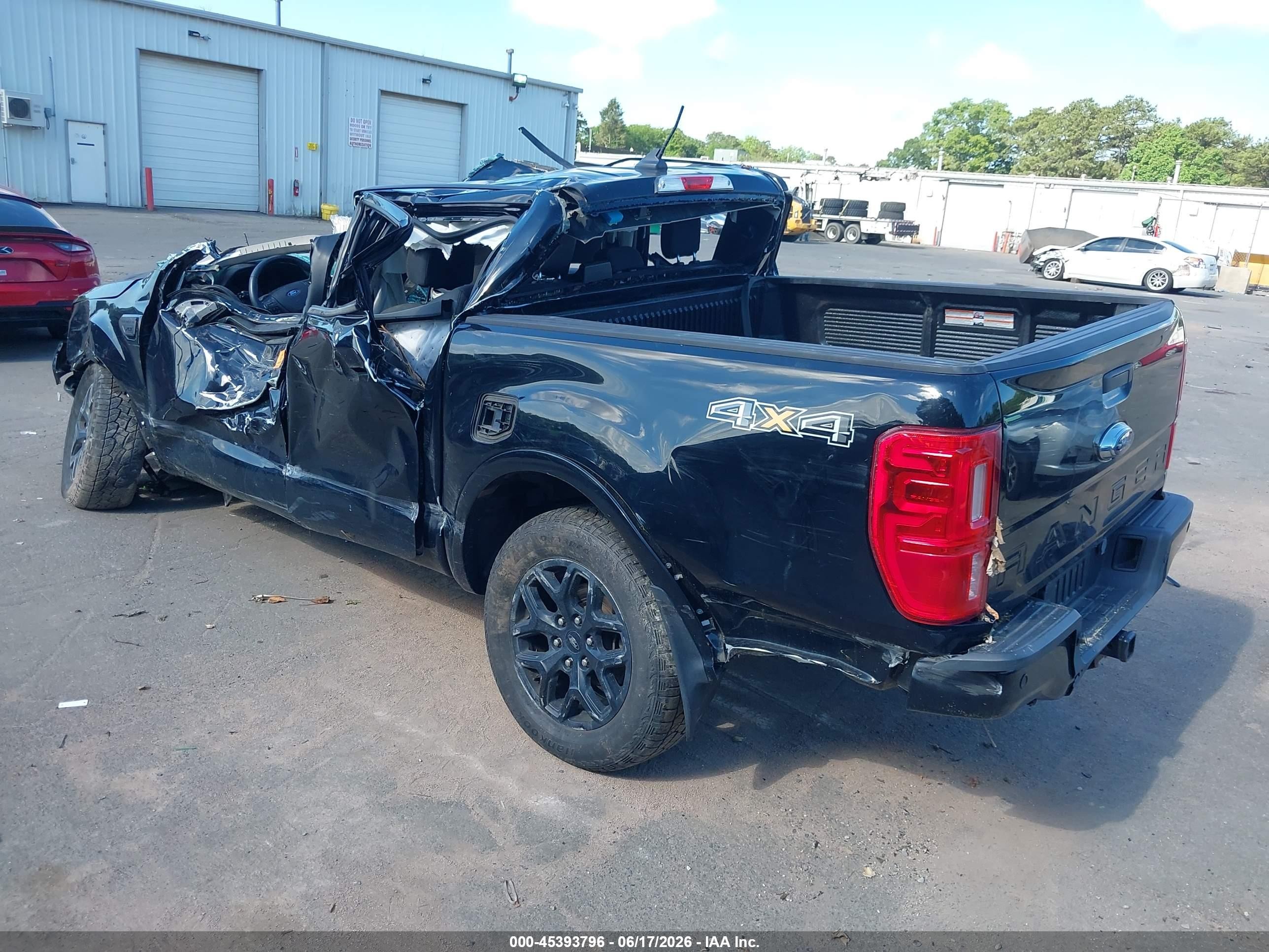 2022 Ford Ranger Xlt Black vin: 1FTER4FH1NLD01737