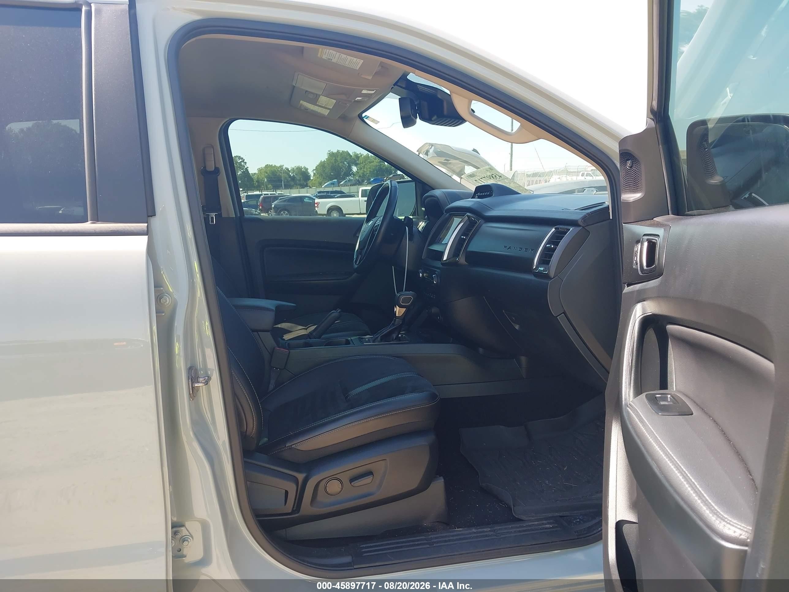 2022 Ford Ranger Lariat Gray vin: 1FTER4FH1NLD05318