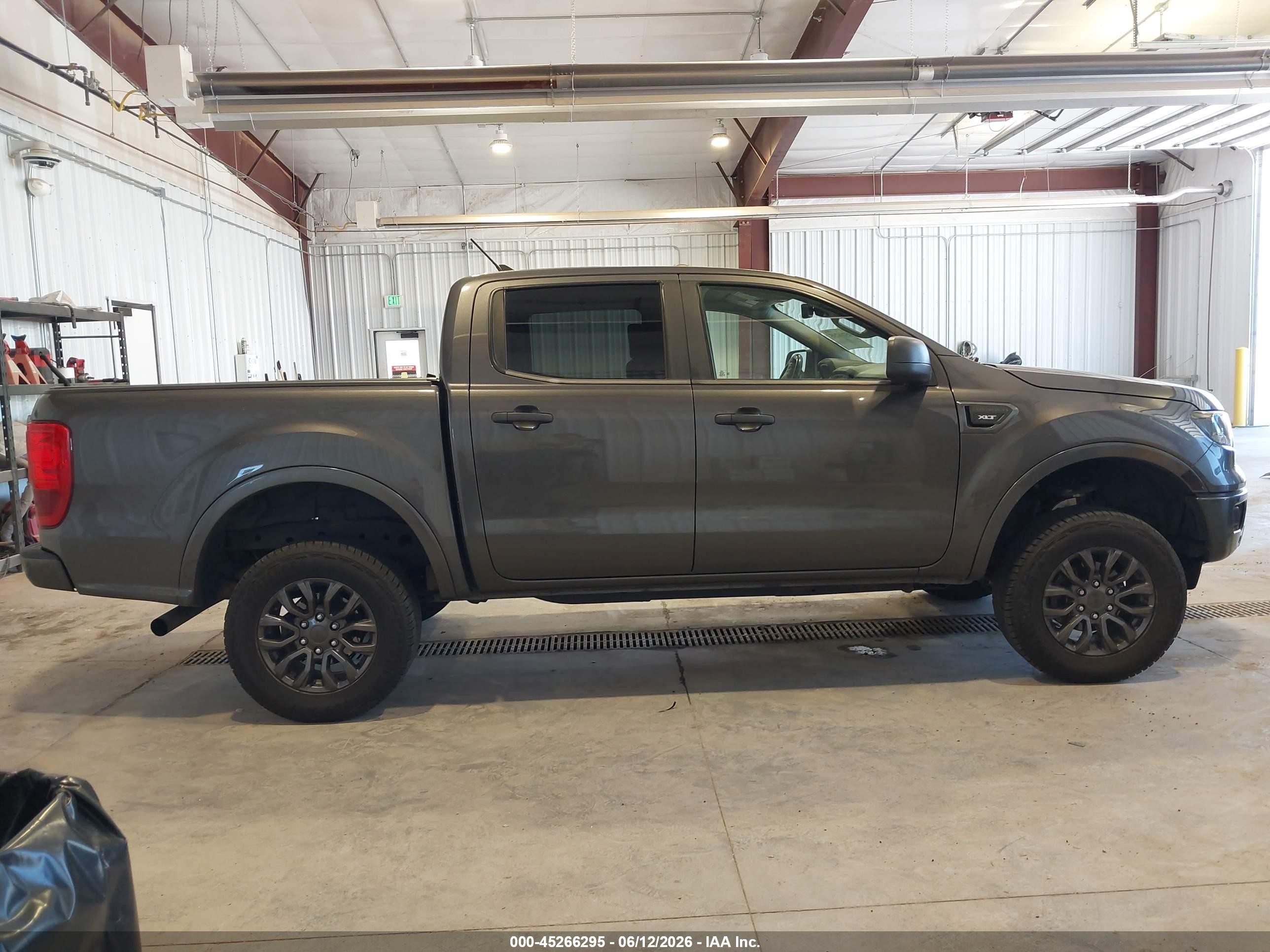 2019 Ford Ranger Xlt Gray vin: 1FTER4FH2KLA11891