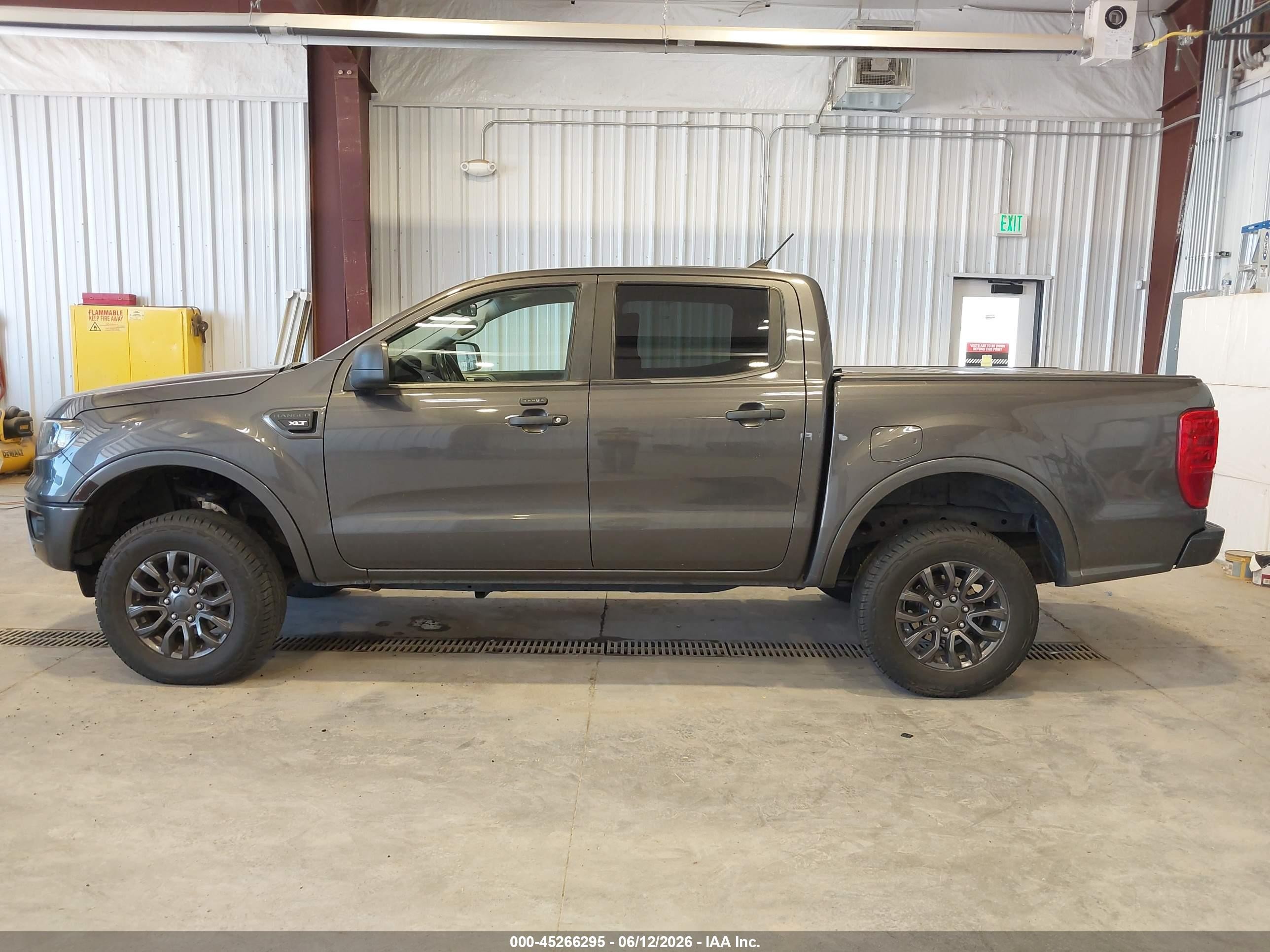 2019 Ford Ranger Xlt Gray vin: 1FTER4FH2KLA11891