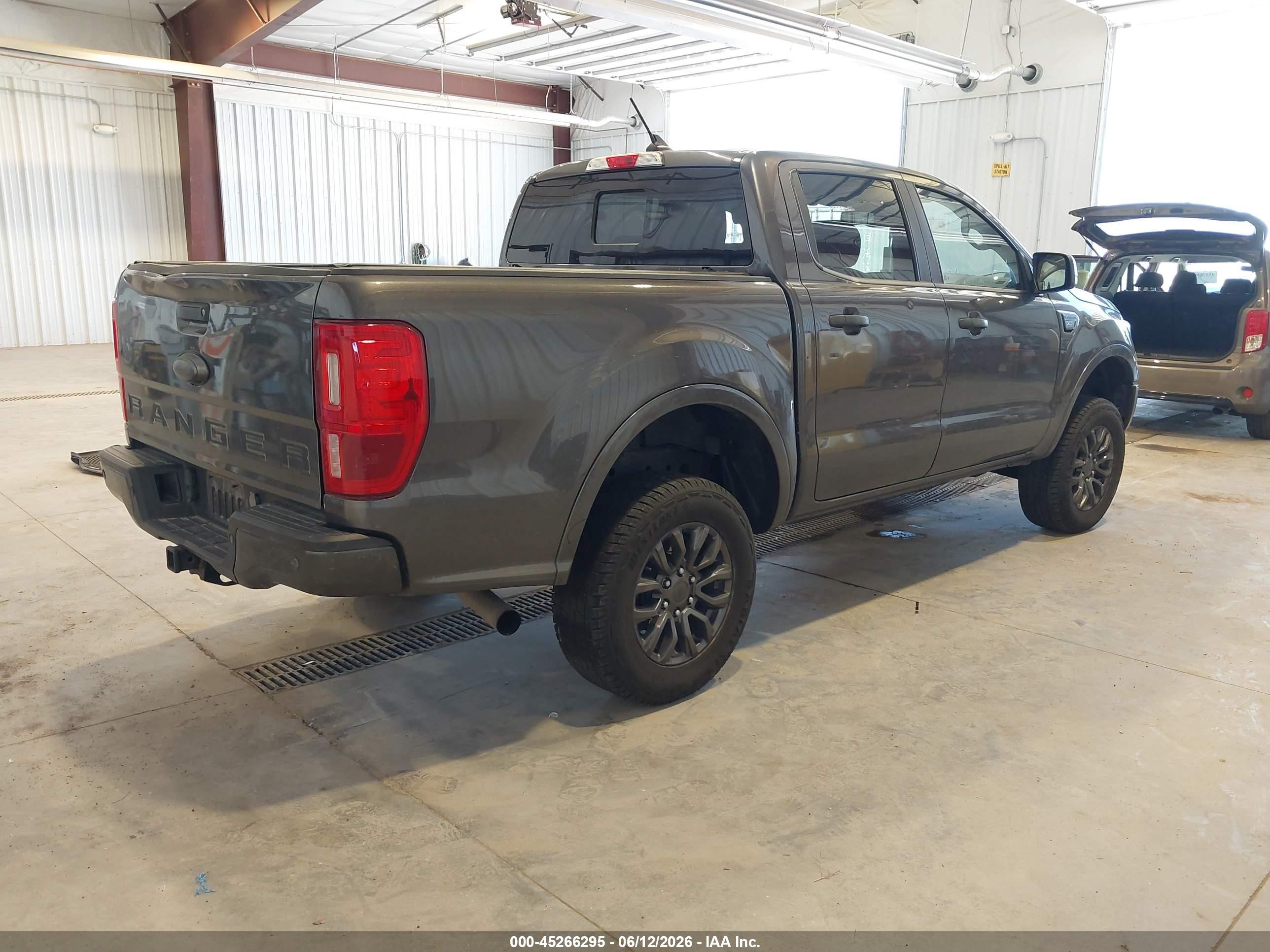 2019 Ford Ranger Xlt Gray vin: 1FTER4FH2KLA11891