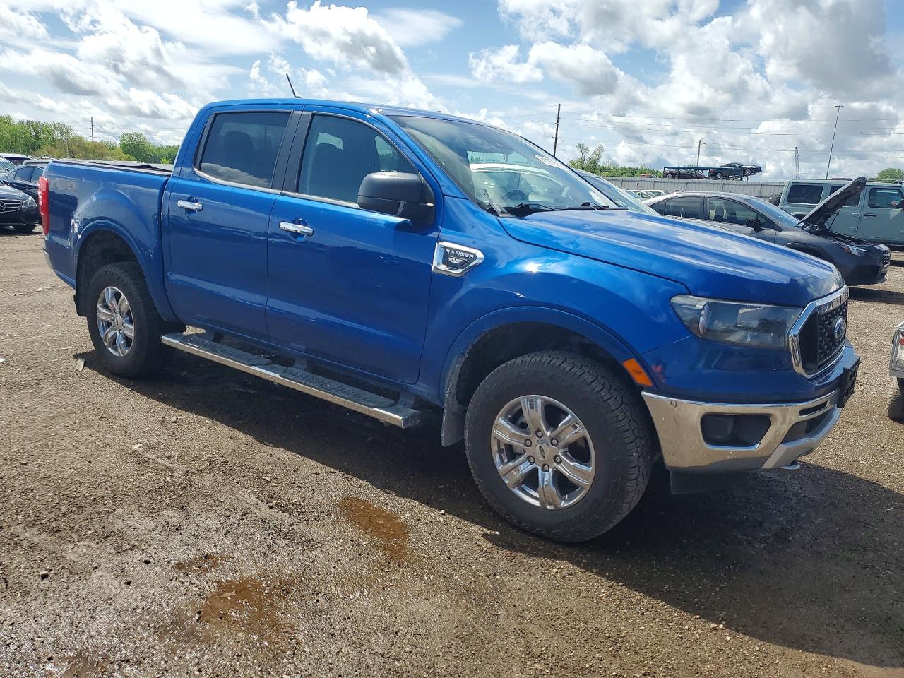 2020 Ford Ranger Xl Синий vin: 1FTER4FH2LLA20012