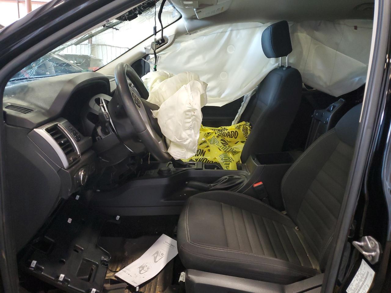 2021 Ford Ranger Xl Black vin: 1FTER4FH2MLD75361
