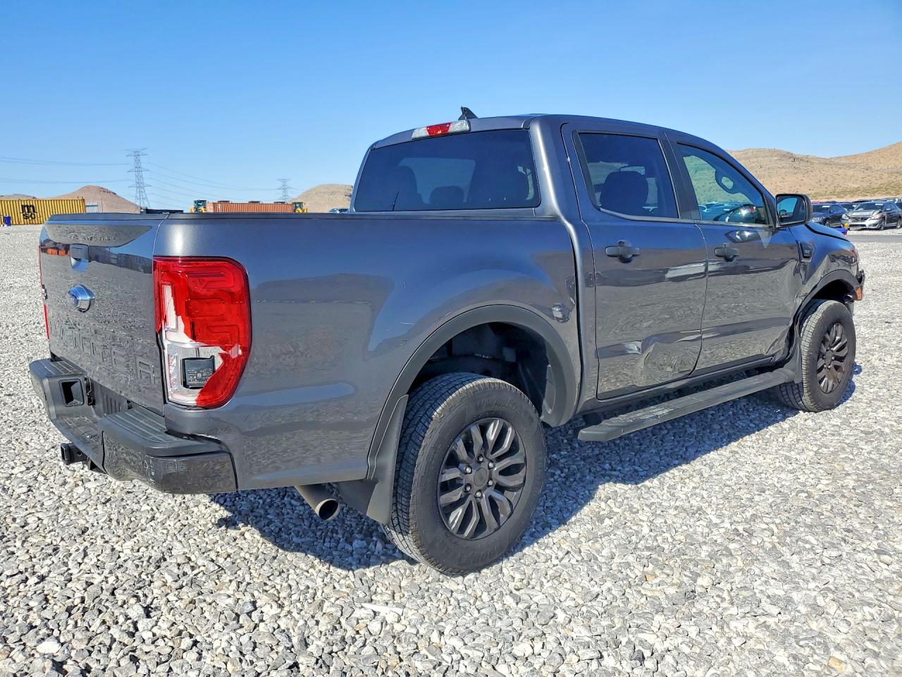 2022 Ford Ranger Xl Gray vin: 1FTER4FH2NLD07403