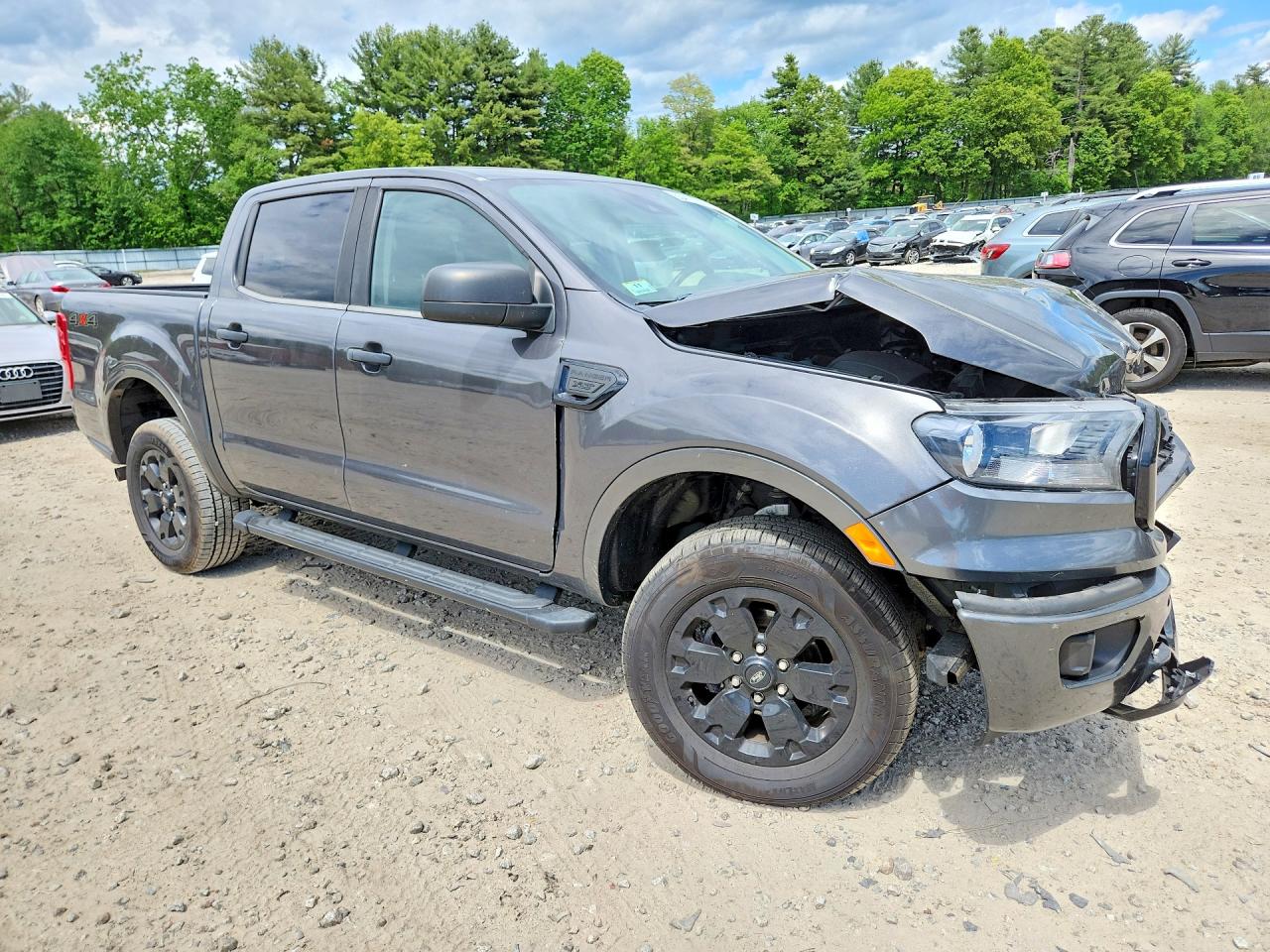 2020 Ford Ranger Xl Gray vin: 1FTER4FH3LLA03073