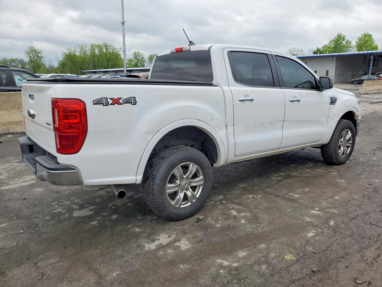 2019 Ford Ranger Xl White vin: 1FTER4FH4KLB04458