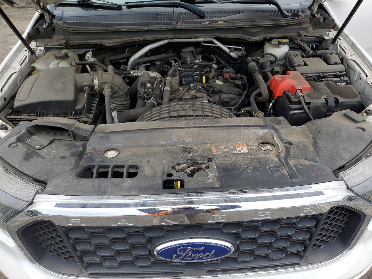 2019 Ford Ranger Xl White vin: 1FTER4FH4KLB04458