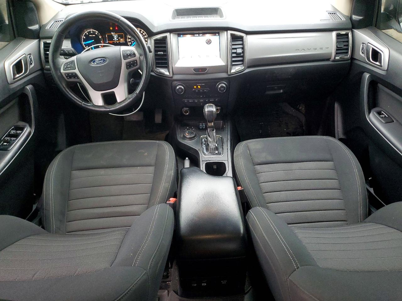 2019 Ford Ranger Xl White vin: 1FTER4FH4KLB04458